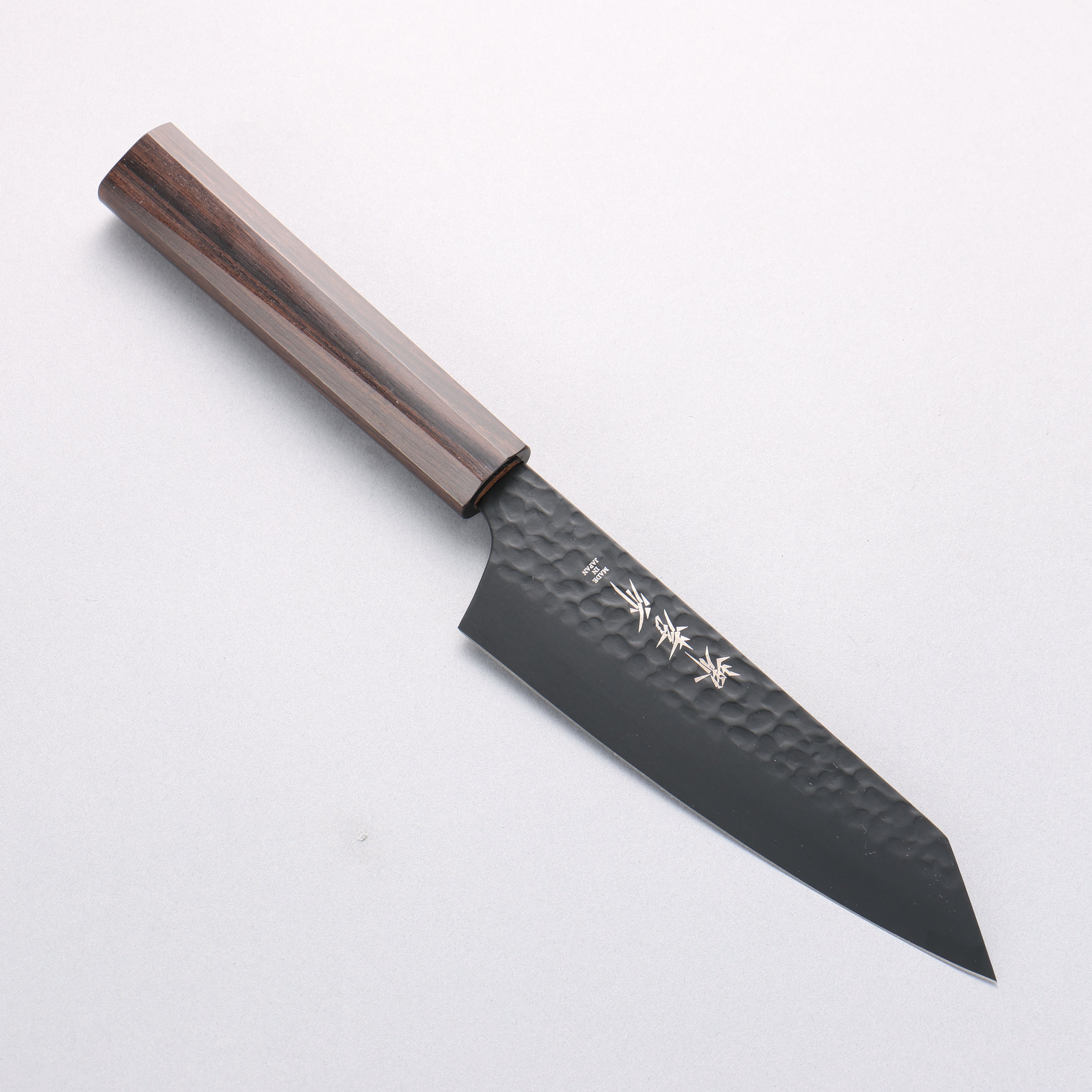 堺 孝行 黑影 VG10 切付三德刀 160mm 黑檀(6角淚珠型) 握把 - 清助刃物