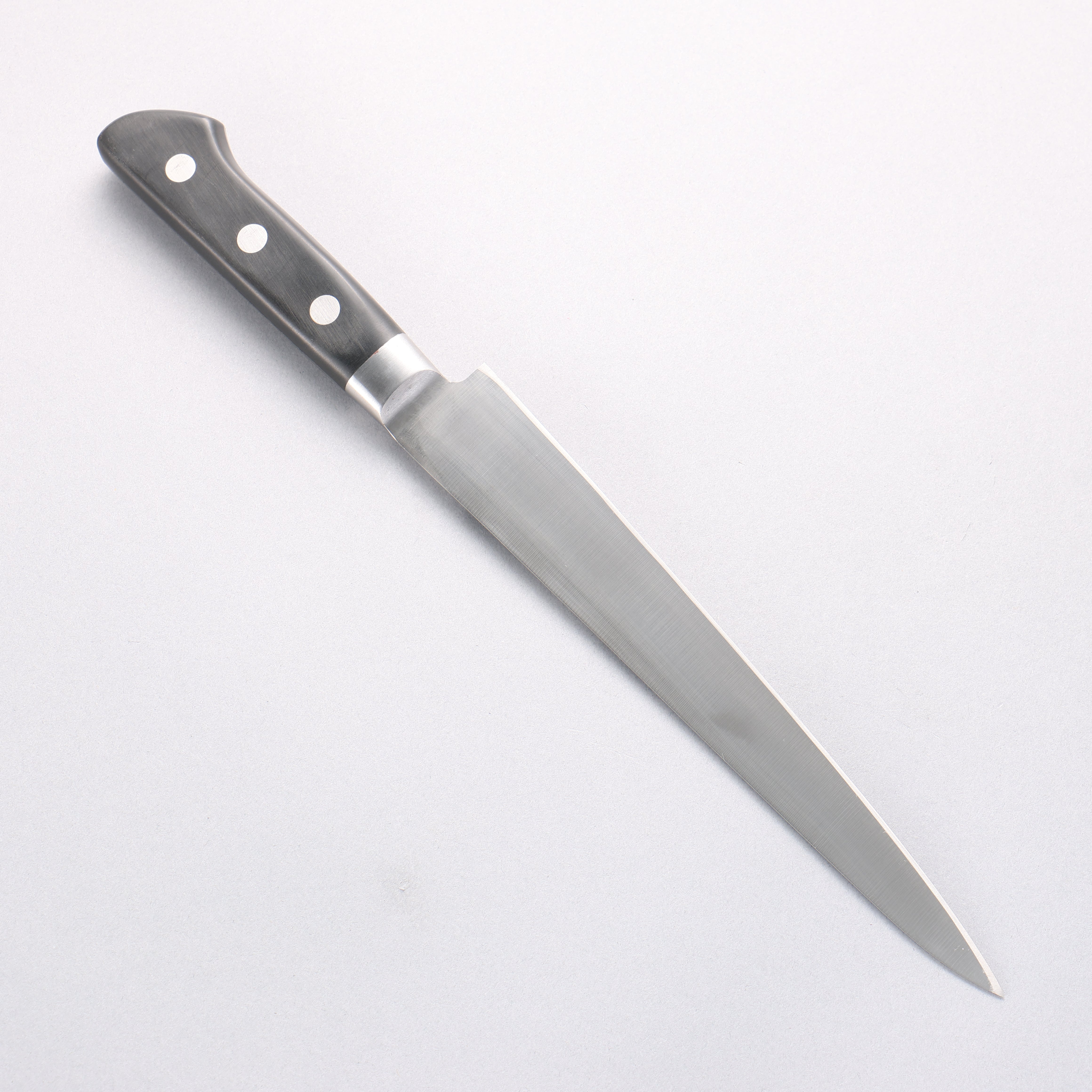 堺 孝行 【左撇子用】 日本鋼 筋引 210mm 黑合成木 握把 - 清助刃物