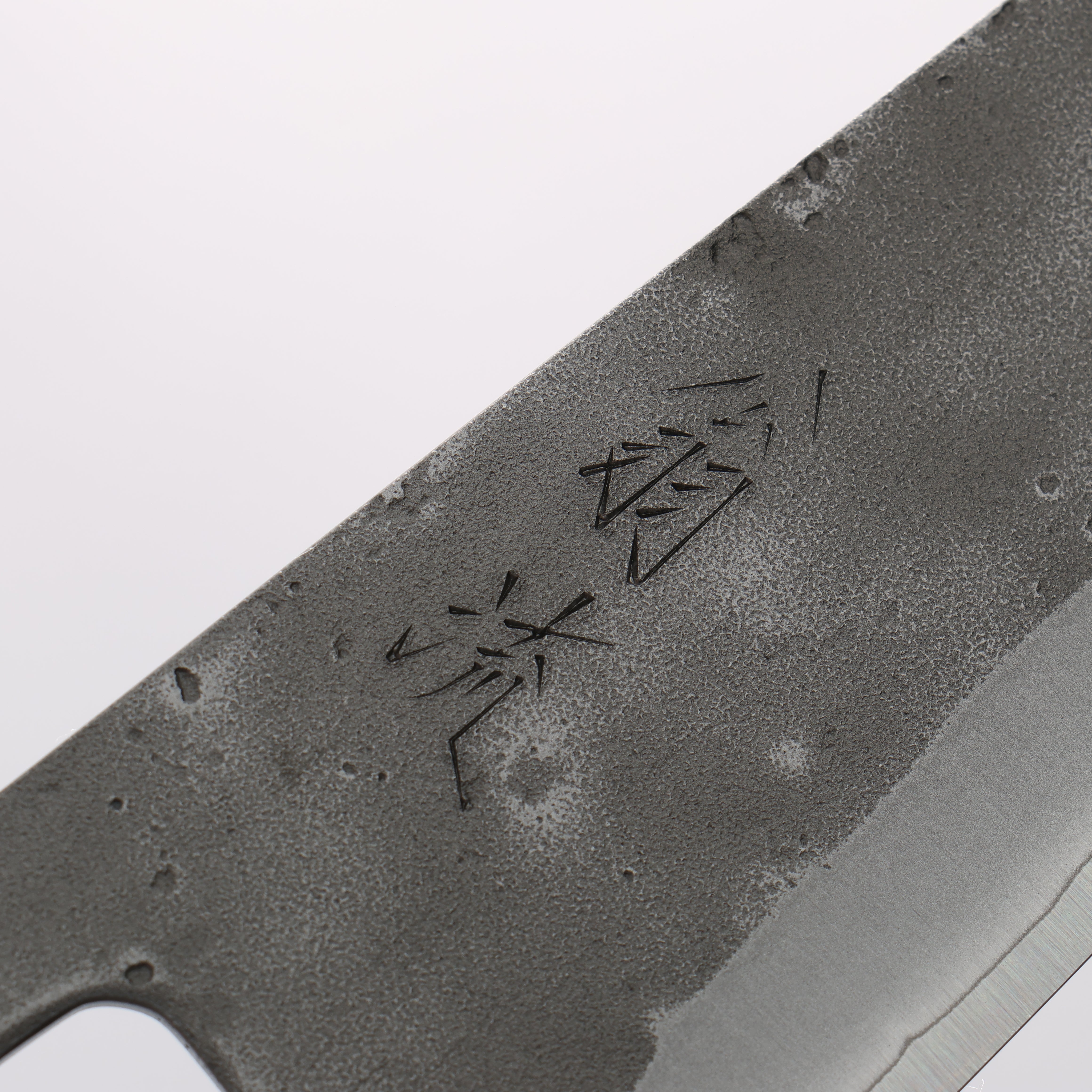 翁流 SLD 鋼 梨地 小文化刀 125mm 木蘭 握把 - 清助刃物
