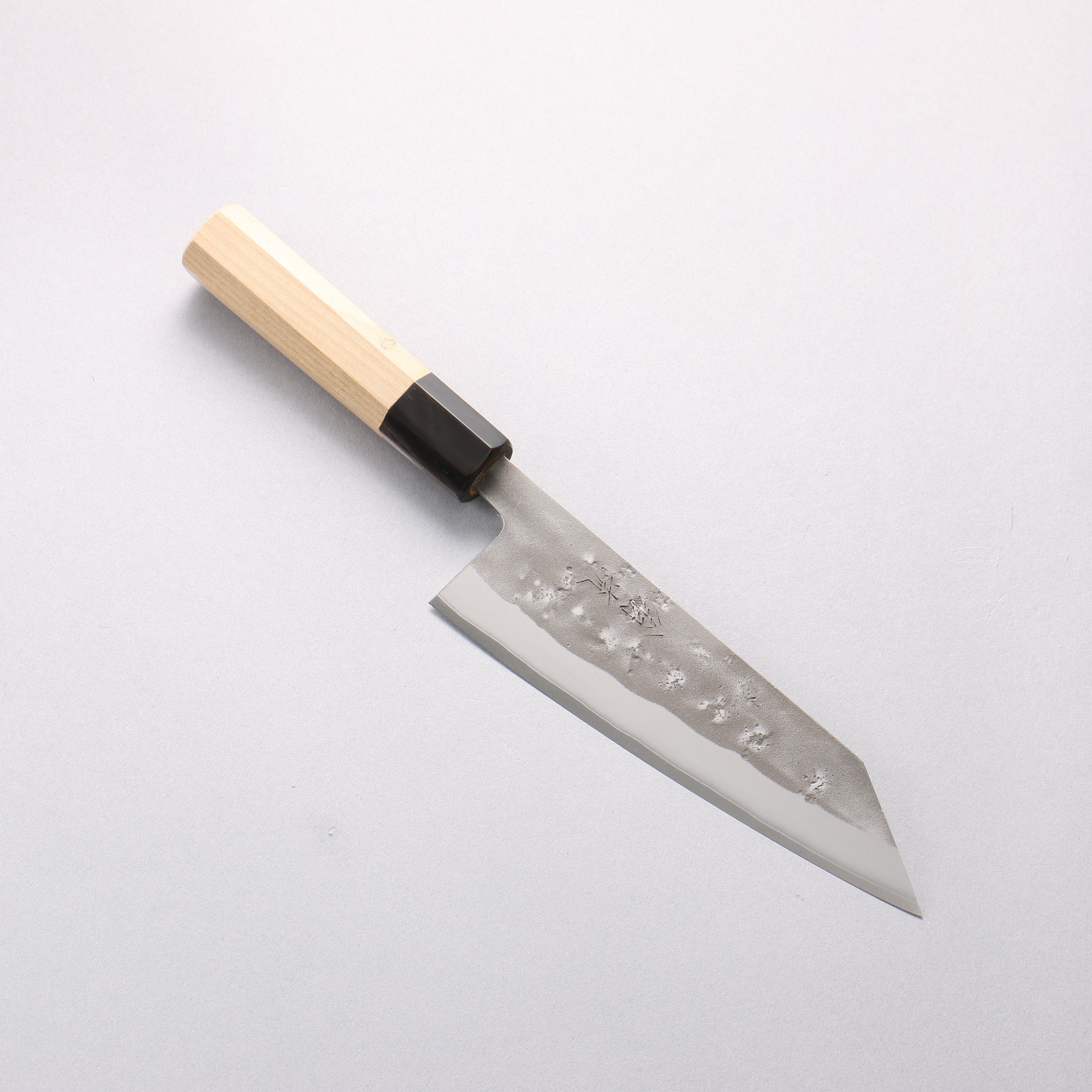 翁流 SLD 鋼 梨地 文化刀 170mm 木蘭 握把 - 清助刃物