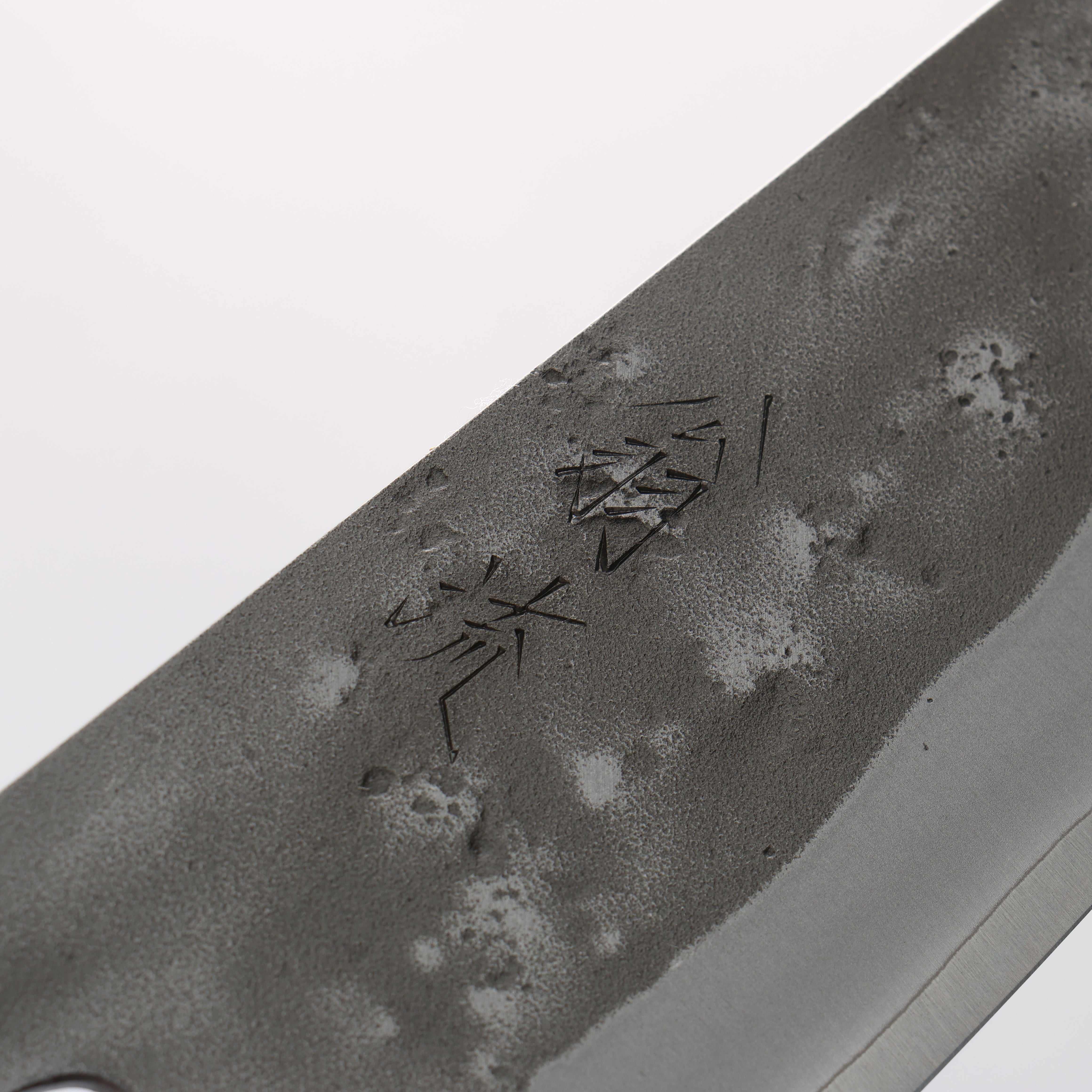 翁流 SLD 鋼 梨地 文化刀 170mm 木蘭 握把 - 清助刃物