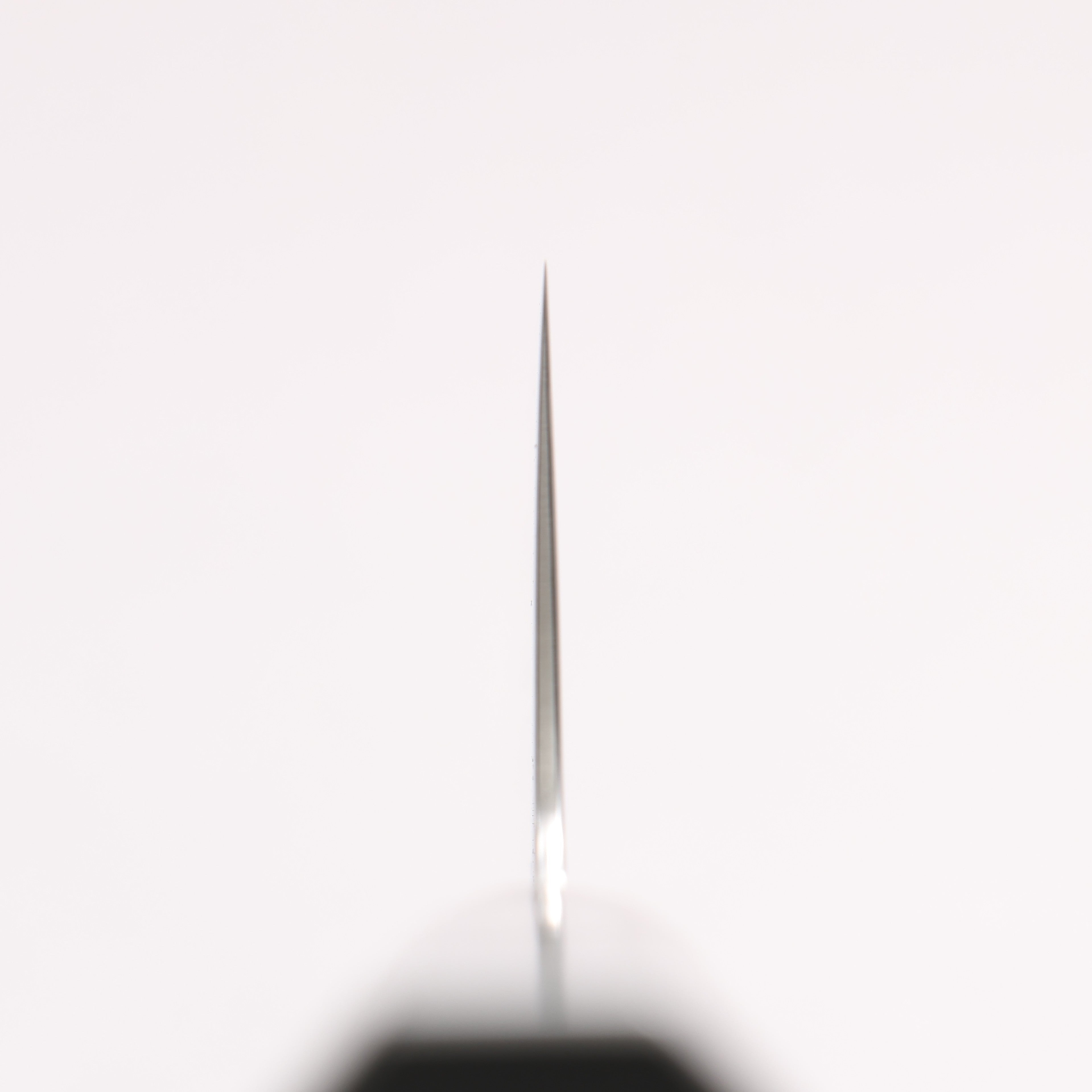 堺 孝行 青海波 Böhler SP 鋼 45層大馬士革紋 打磨處理 牛刀 240mm 黑合成木 握把 - 清助刃物