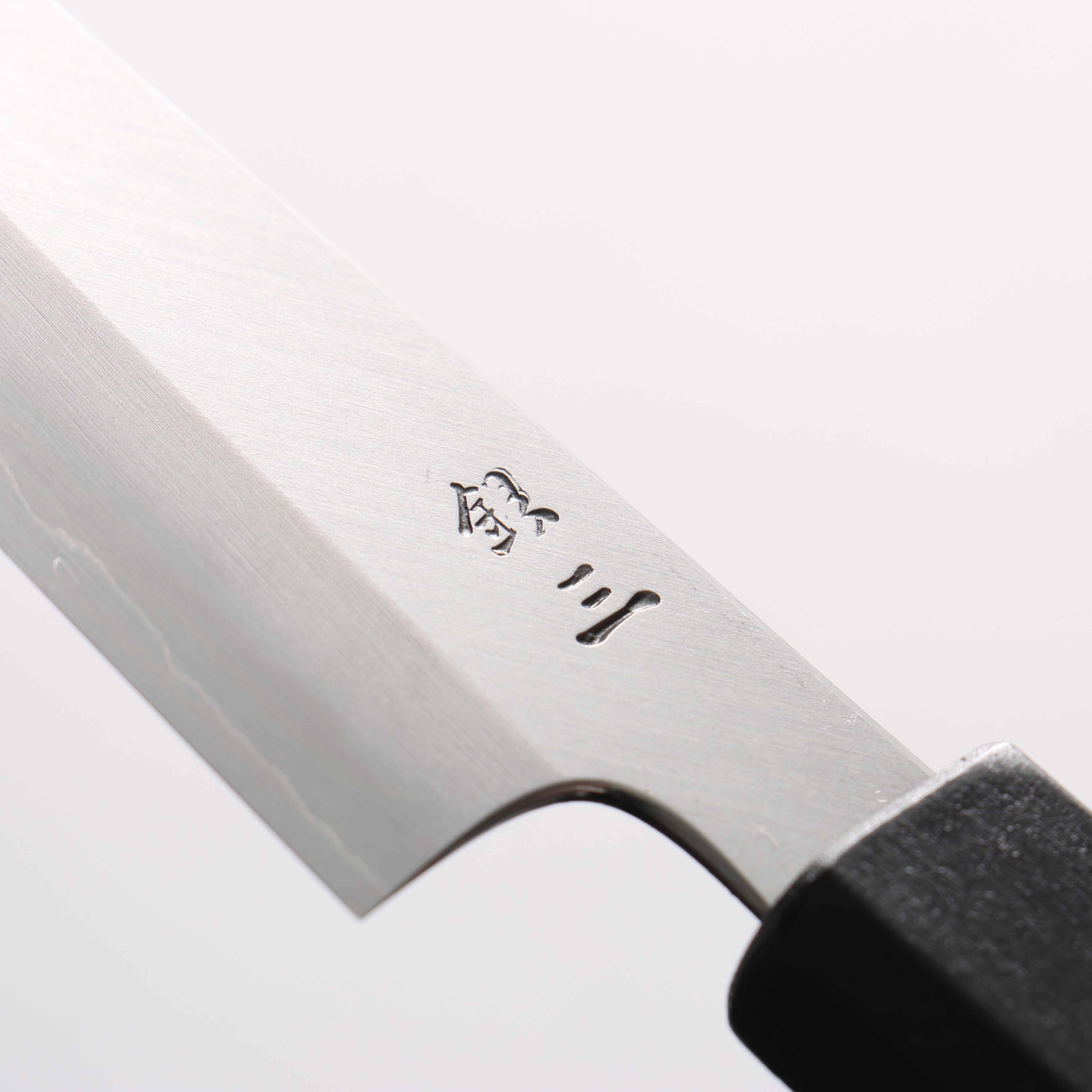 景清 銀三鋼 多用途小刀 150mm 黑漆塗 (木蘭) 握把 - 清助刃物