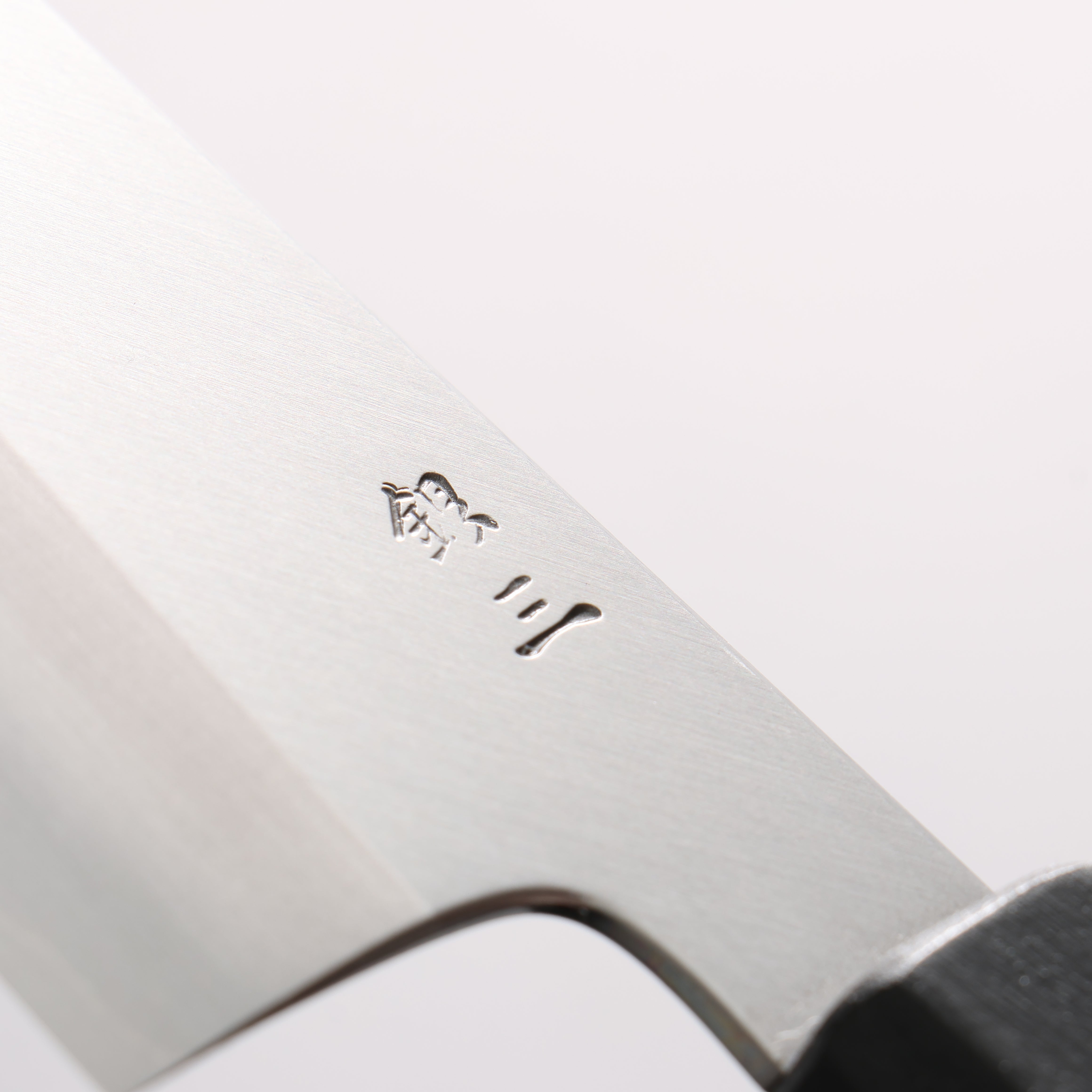景清 銀三鋼 牛刀 210mm 黑漆塗 (木蘭) 握把 - 清助刃物