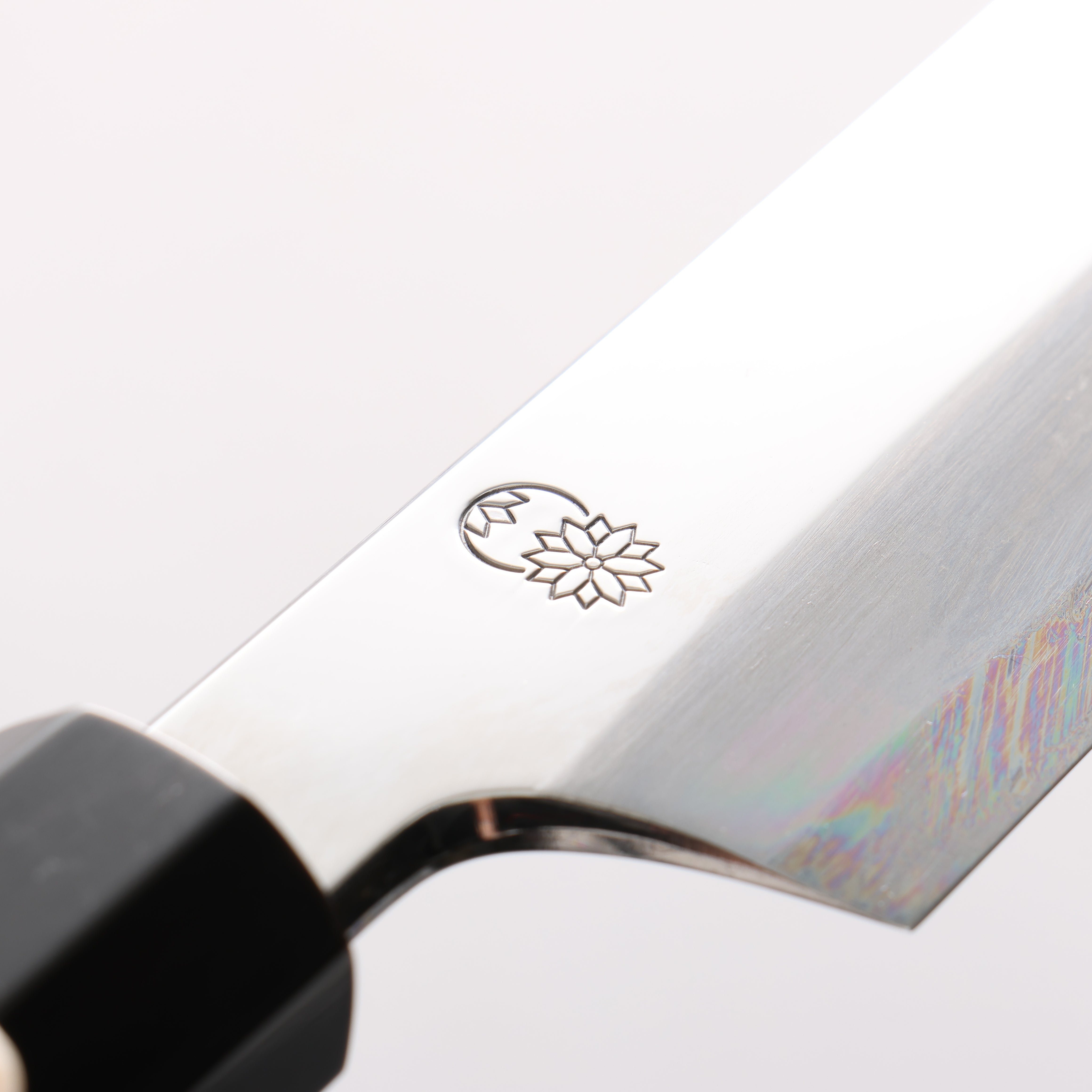 重陽 白鋼 鏡面處理 劍型柳刃 300mm 木蘭 握把 - 清助刃物