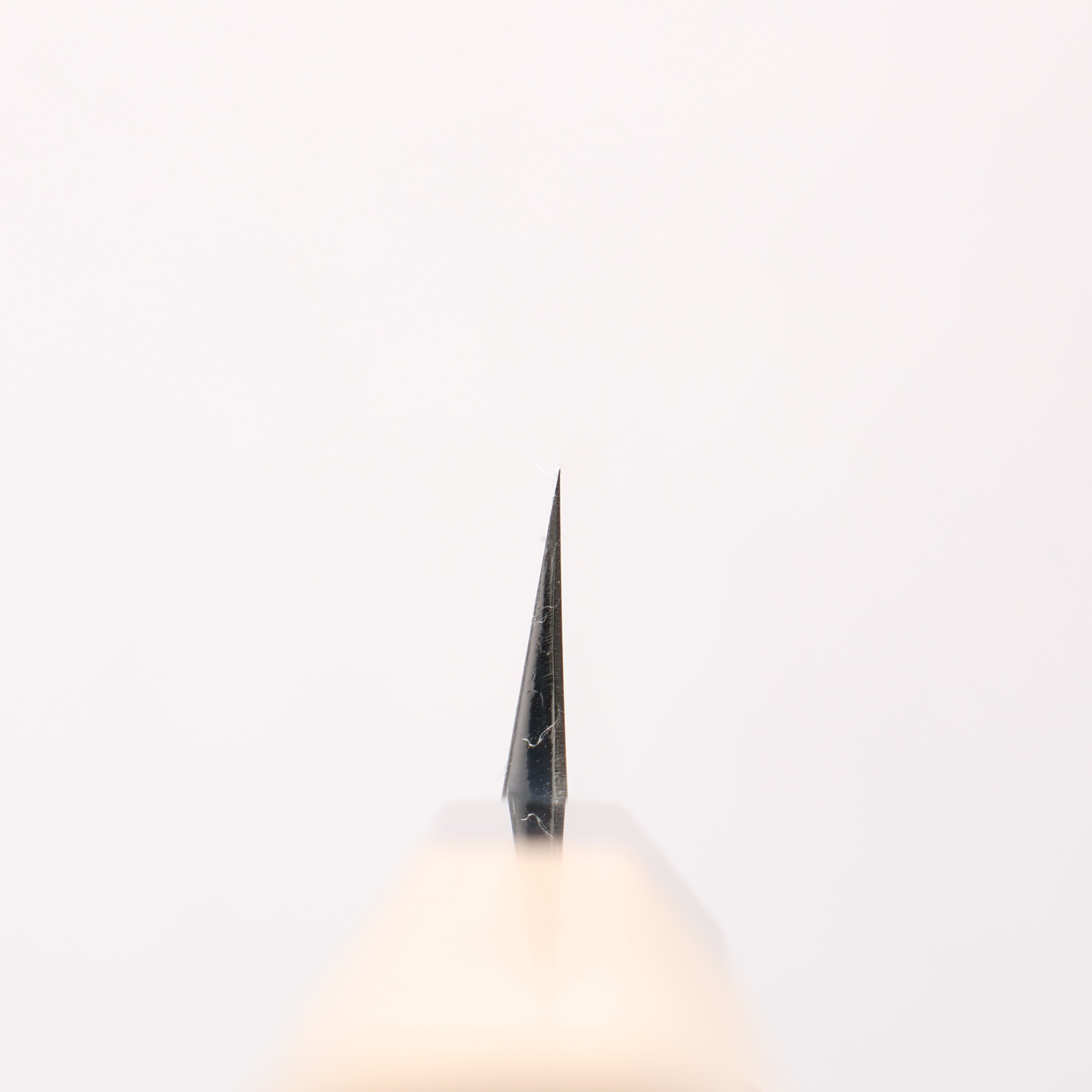 重陽 白鋼 鏡面處理 柳刃 240mm 握把 - 清助刃物