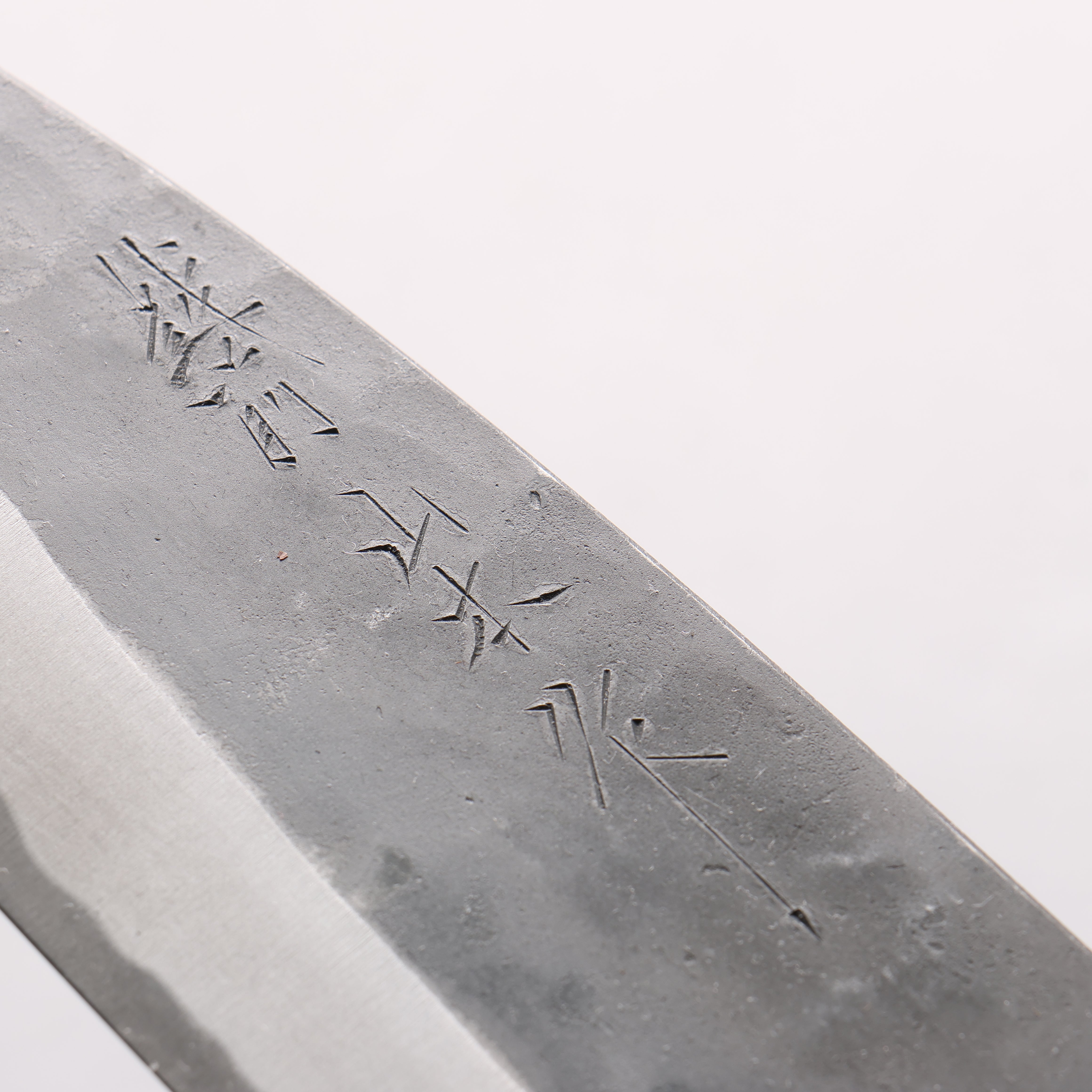 山本 直 白鋼二號 黑打 兩出刃 165mm 紫檀木（口輪：黑合成木） 握把 - 清助刃物