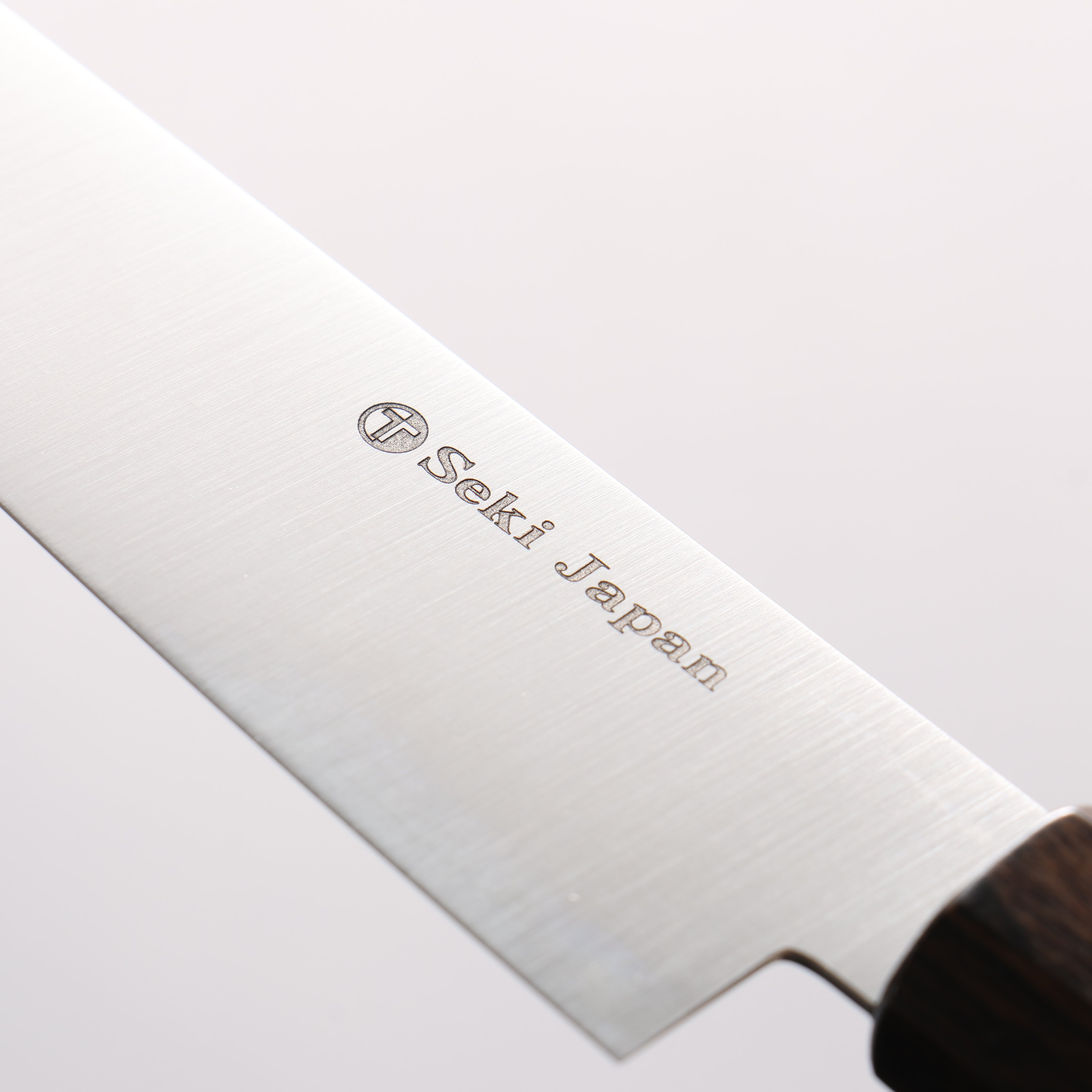 兼常 一途 VG10 多用途小刀 135mm 茶色合成木 握把 - 清助刃物