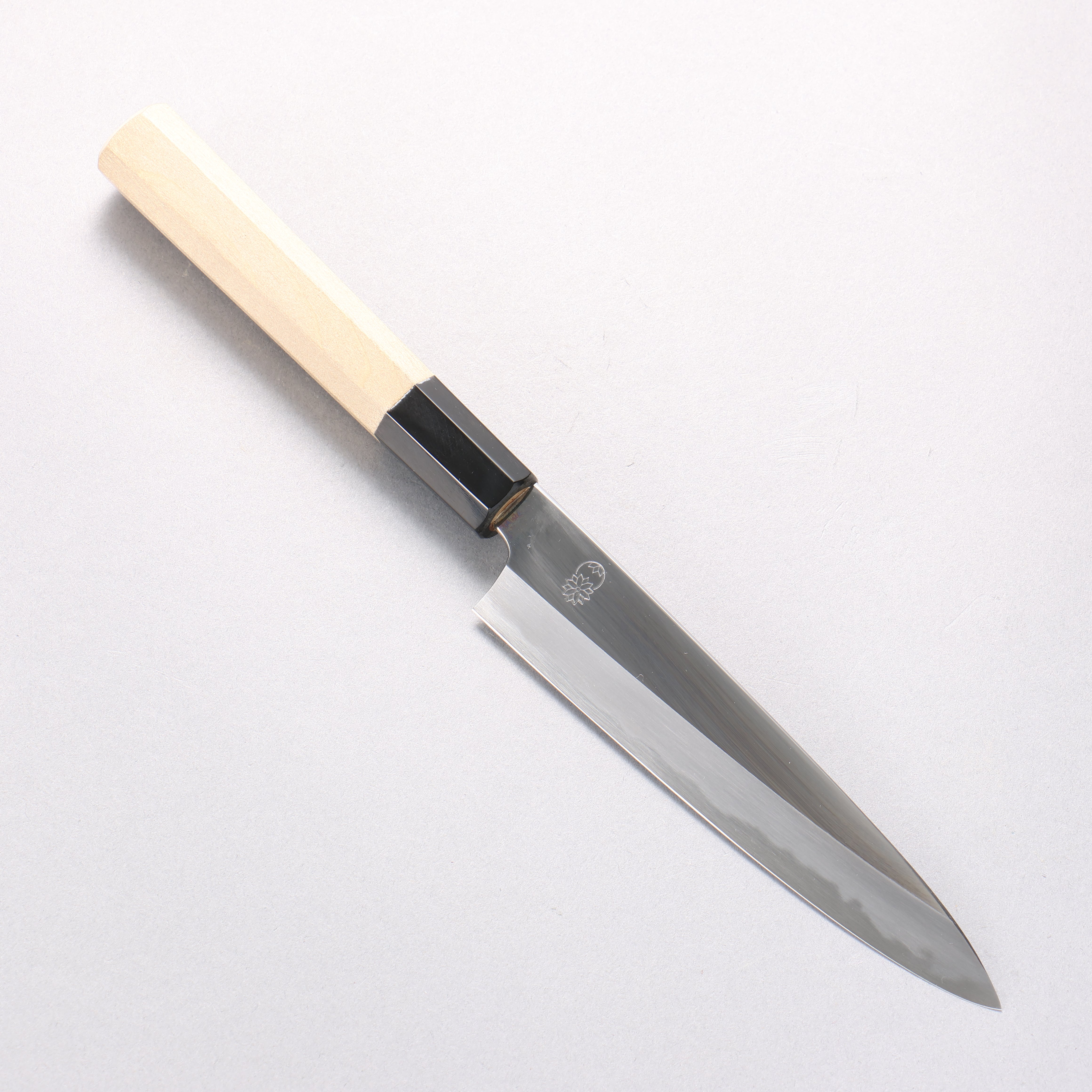 重陽 白鋼 鏡面處理 多用途小刀 150mm 木蘭握把 - 清助刃物