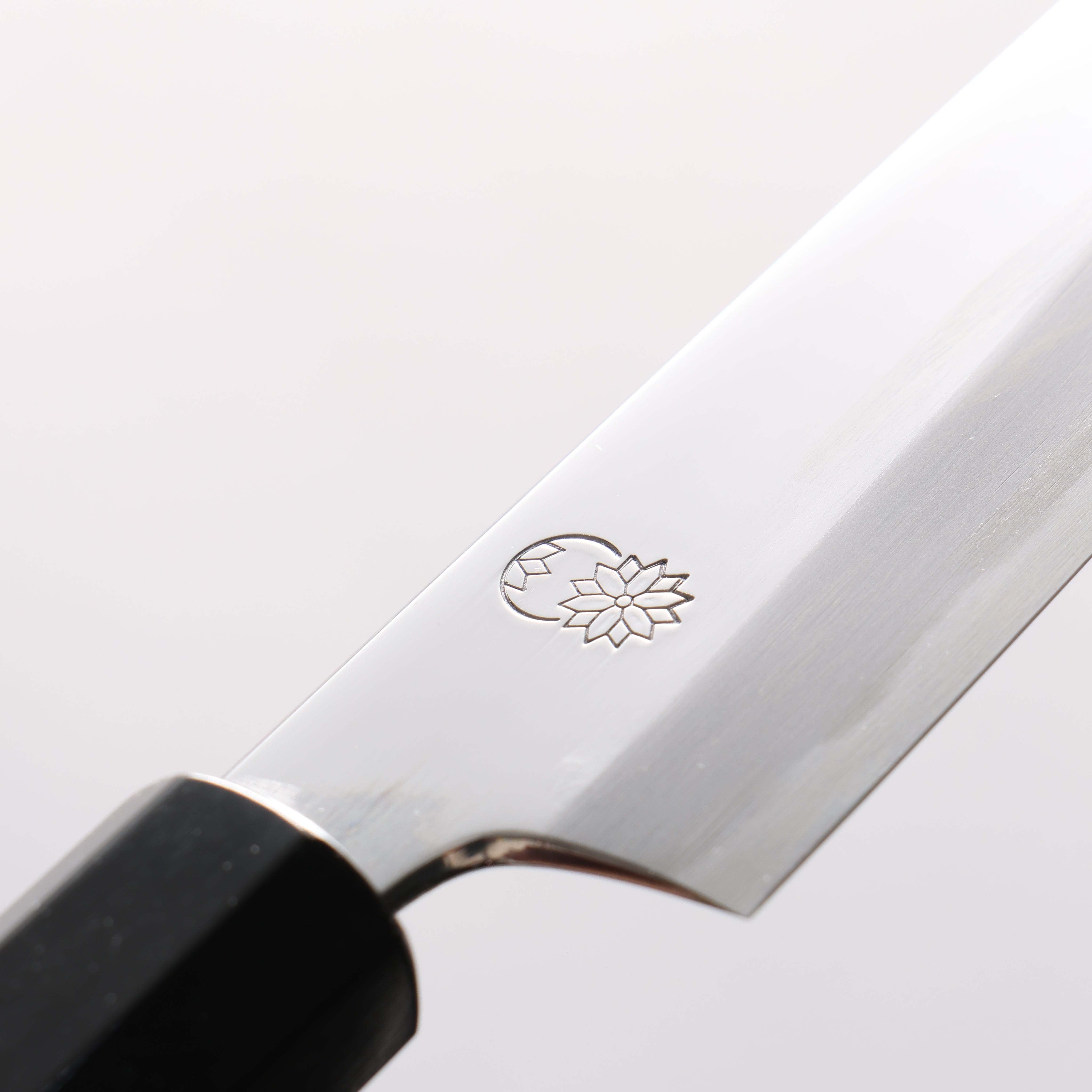 重陽 白鋼 鏡面處理 多用途小刀 150mm 木蘭握把 - 清助刃物