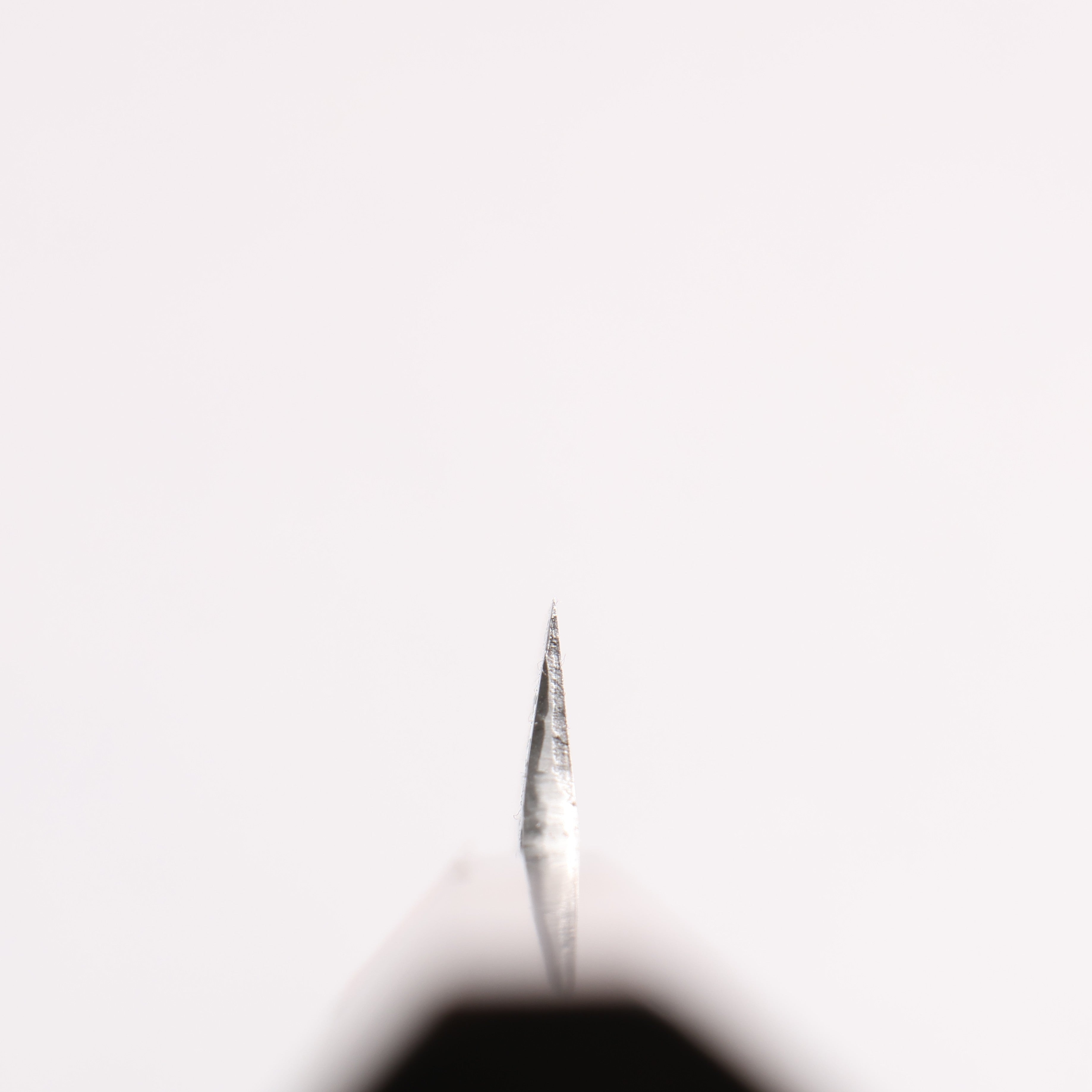 田中 誠貴 鐵火 青鋼二號 黑打 鎚目 (角) 切付多用途小刀 120mm 核桃木 握把 - 清助刃物
