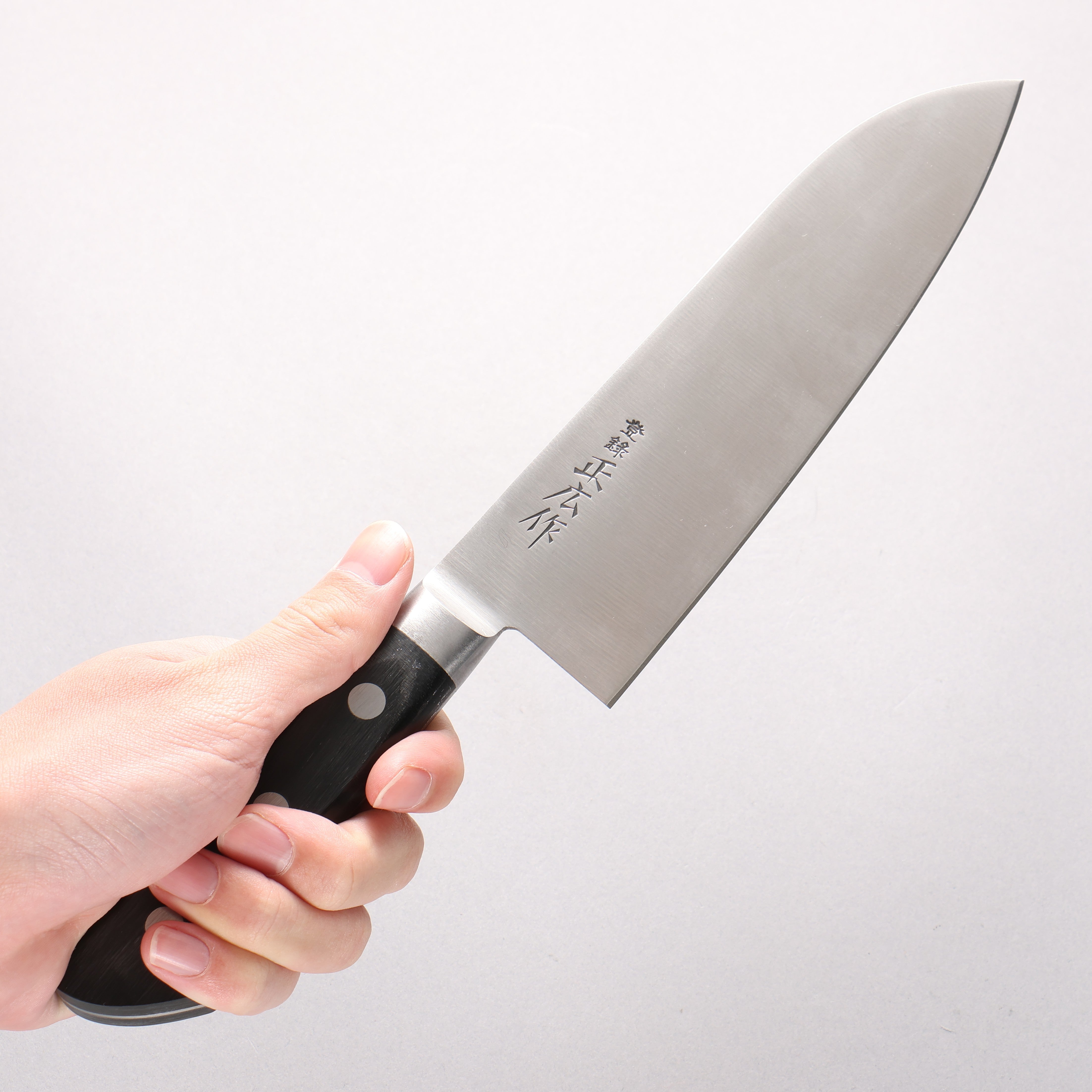 正廣 日本鋼 (ZCD-U) 三德刀 175mm - 清助刃物