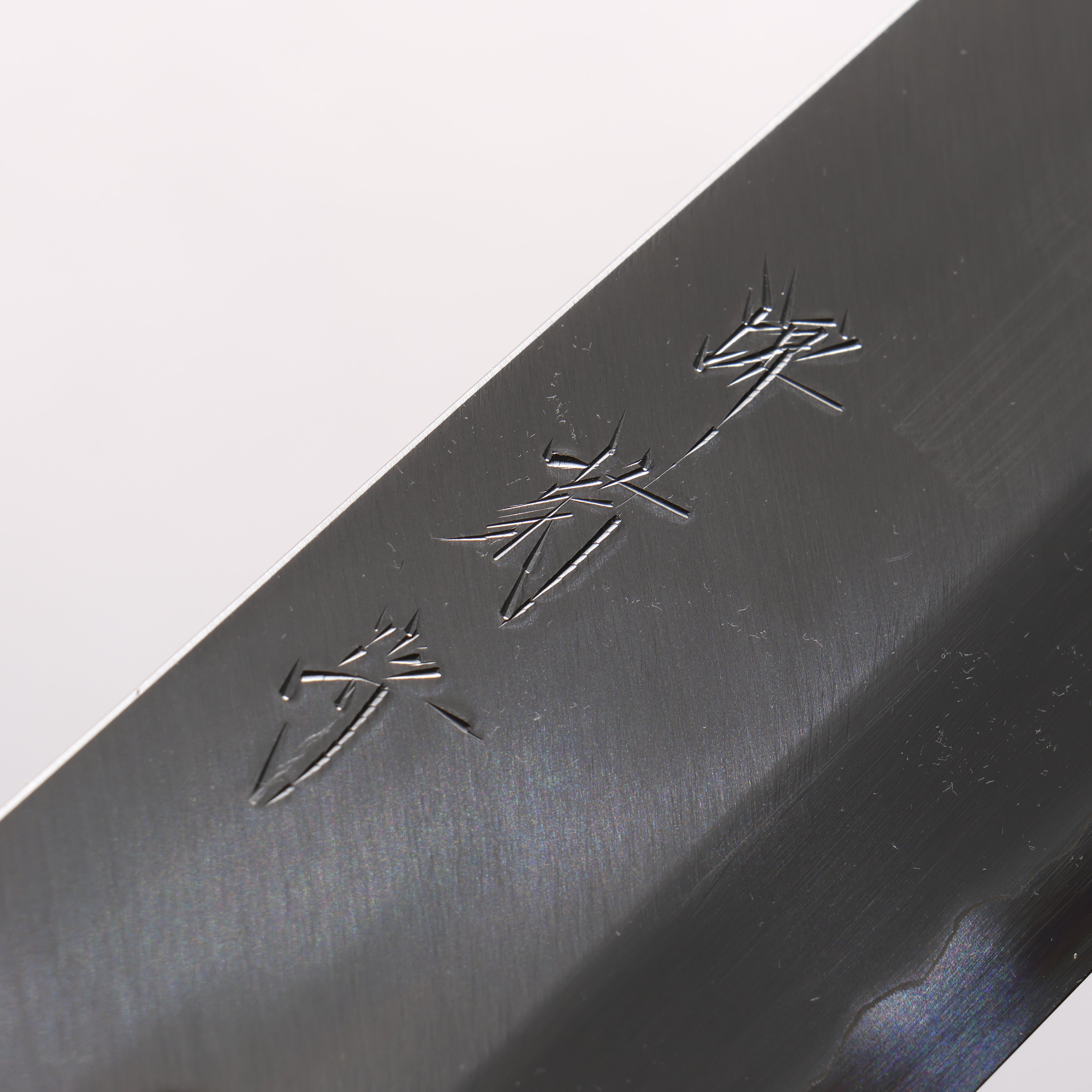 堺 菊守 白鋼一號 菜切 180mm 木蘭（口輪：水牛角） 握把 - 清助刃物