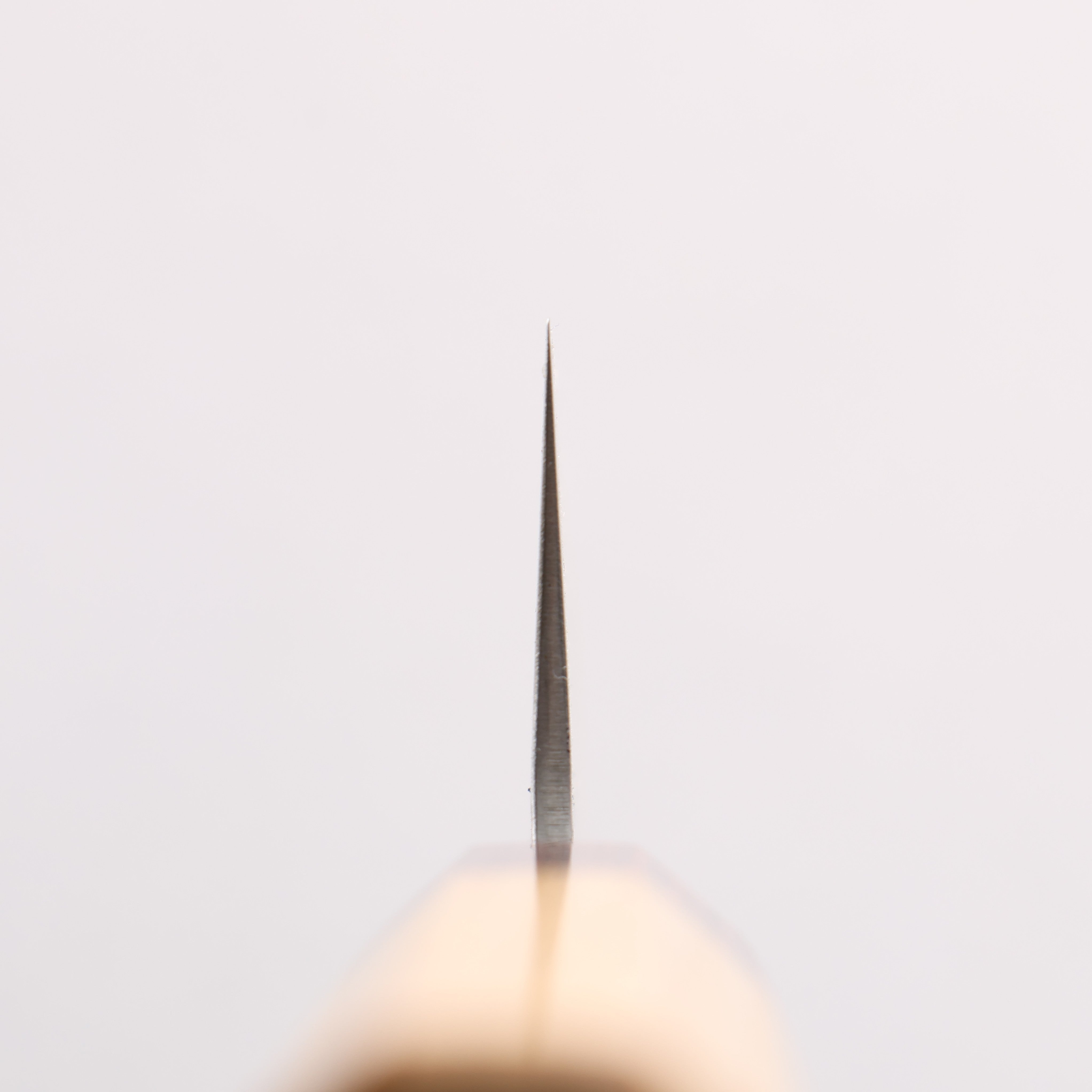 翁流 白鋼二號 鎚目 牛刀 180mm 櫸木 握把 - 清助刃物