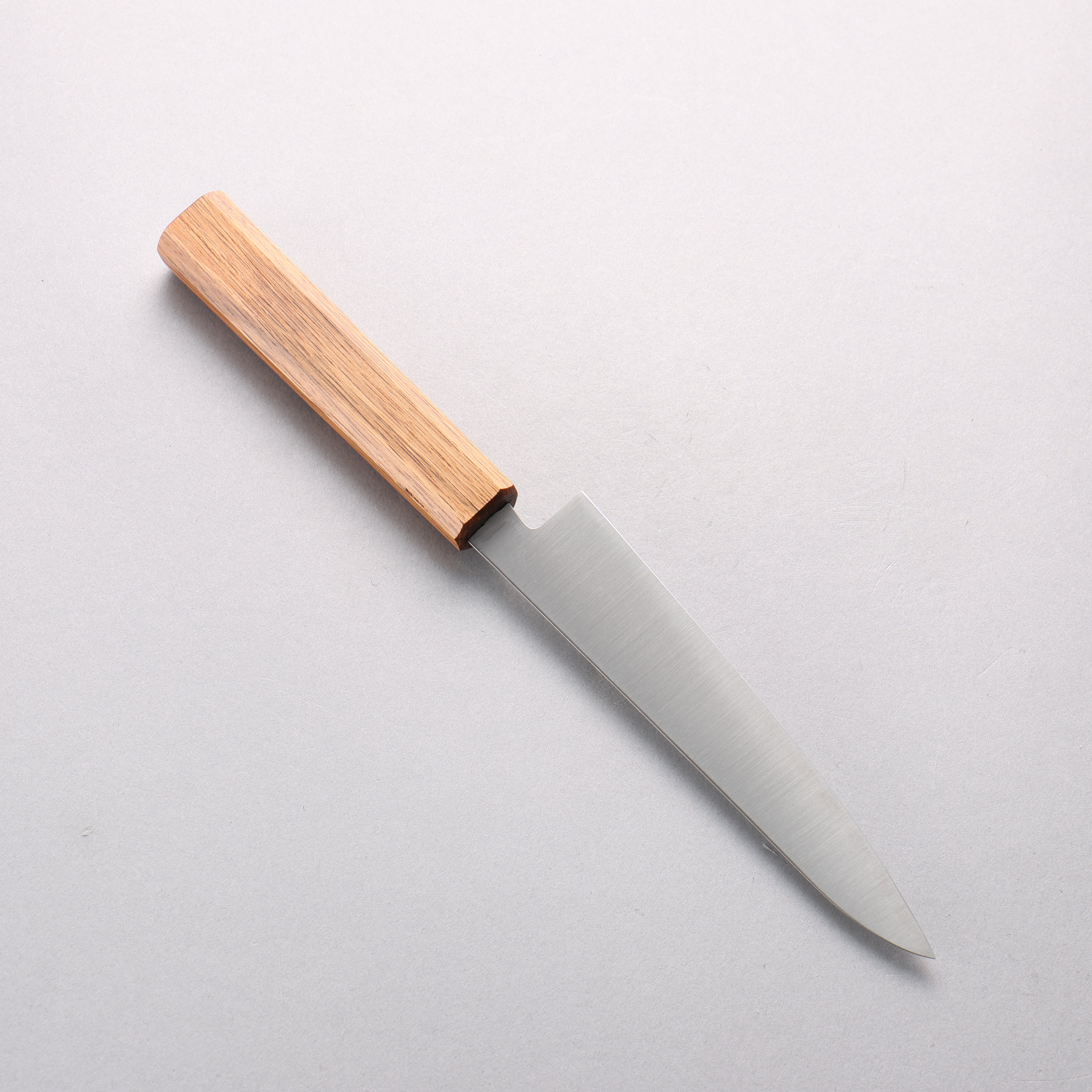 清助 SK-4鋼 多用途小刀 150mm 木柄（漆塗） 握把 - 清助刃物