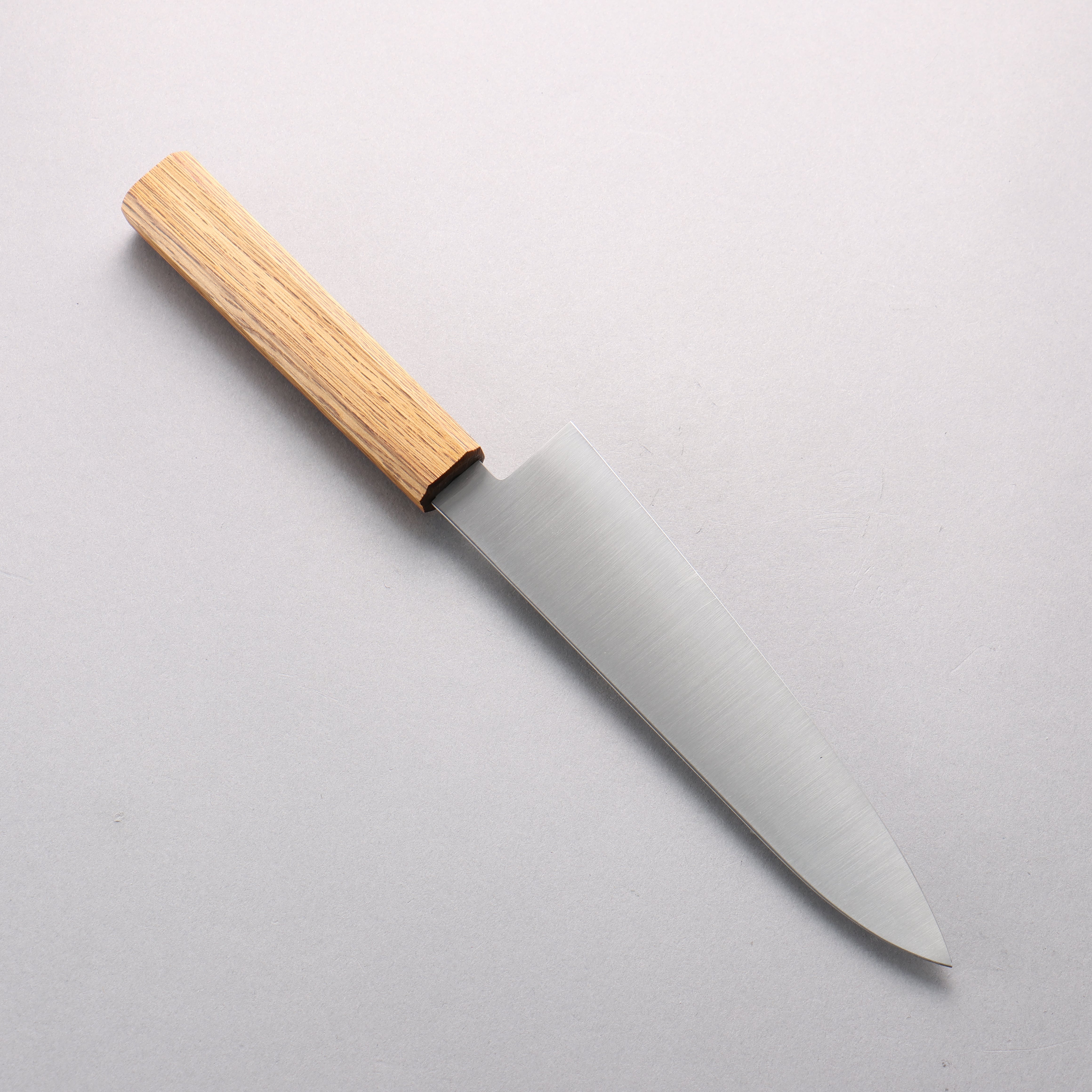 清助 SK-4鋼 牛刀 180mm 木柄（漆塗） 握把 - 清助刃物
