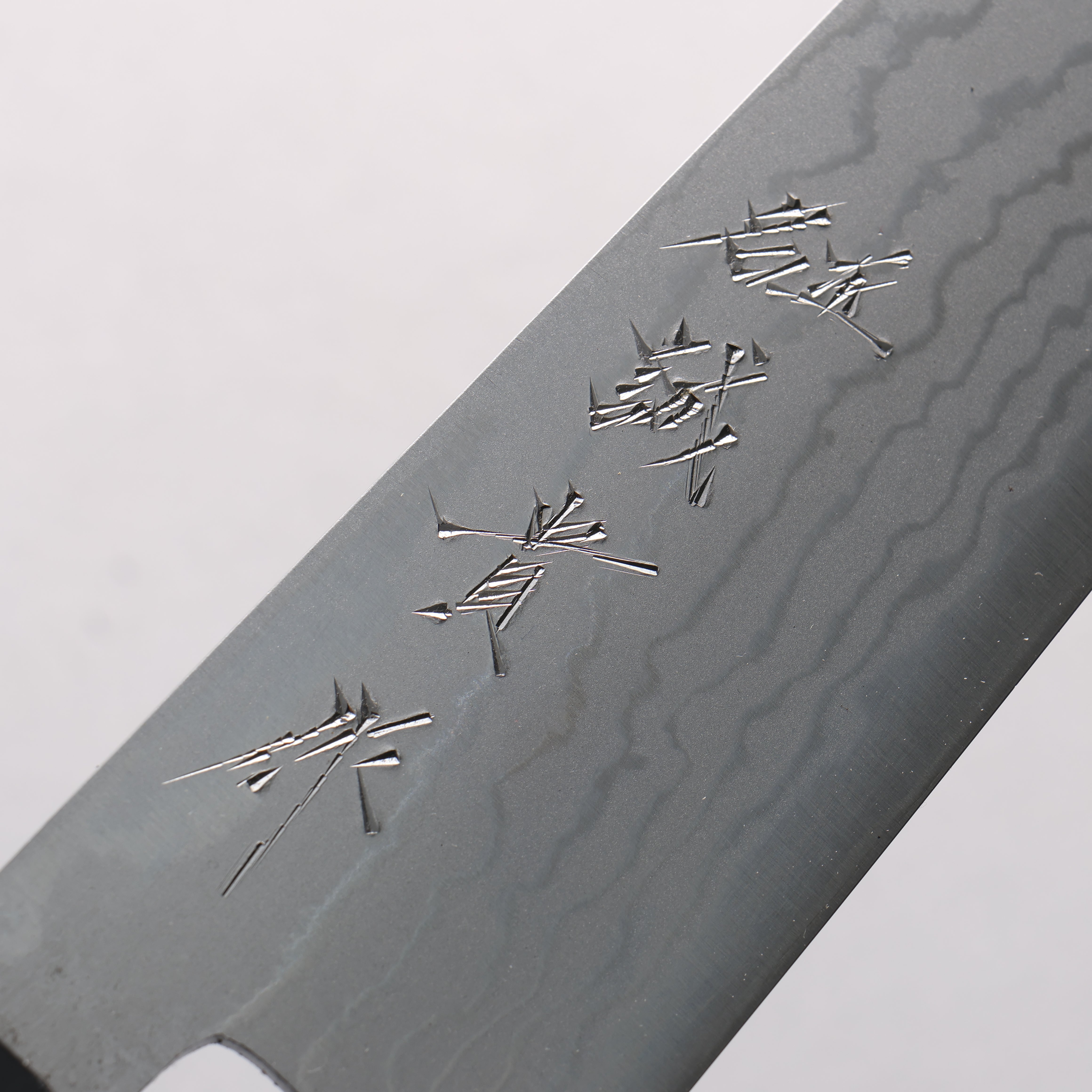 田中 誠貴 青鋼二號 大馬士革紋 牛刀 270mm 核桃木 握把 - 清助刃物