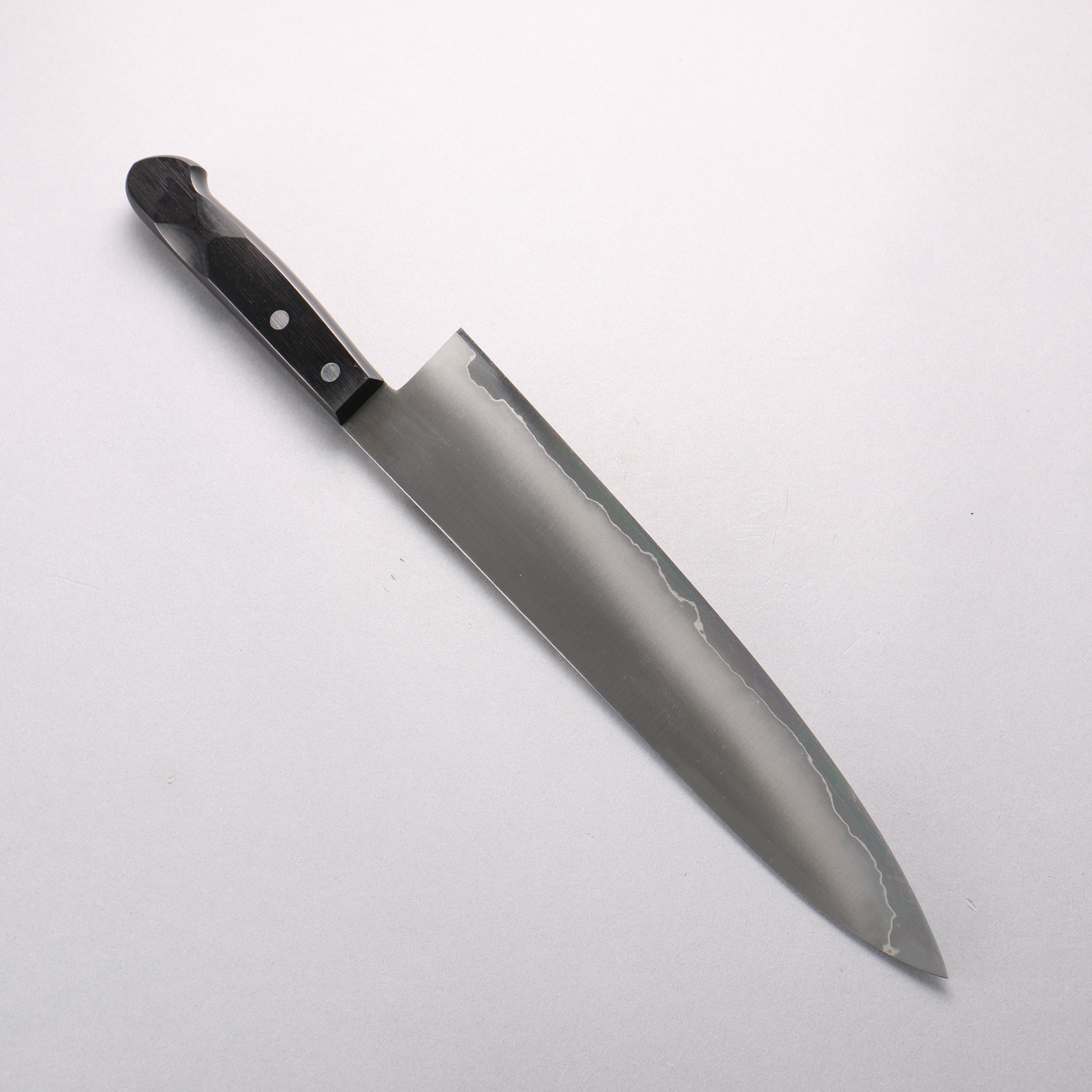 田中 誠貴 銀三鋼 牛刀 270mm 黑合成木 握把 - 清助刃物
