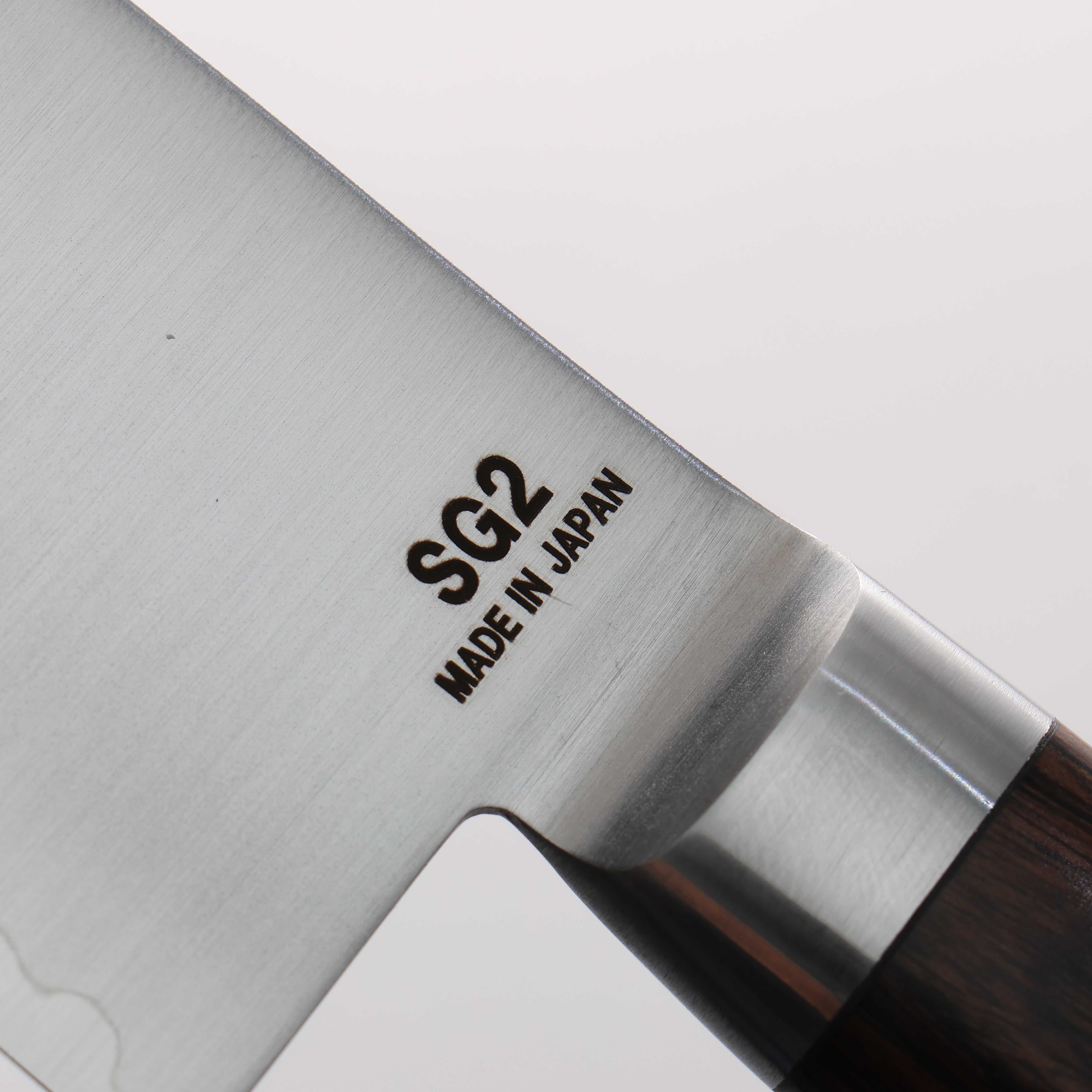 樋口 SG2 三德刀 180mm 斑馬木 握把 - 清助刃物
