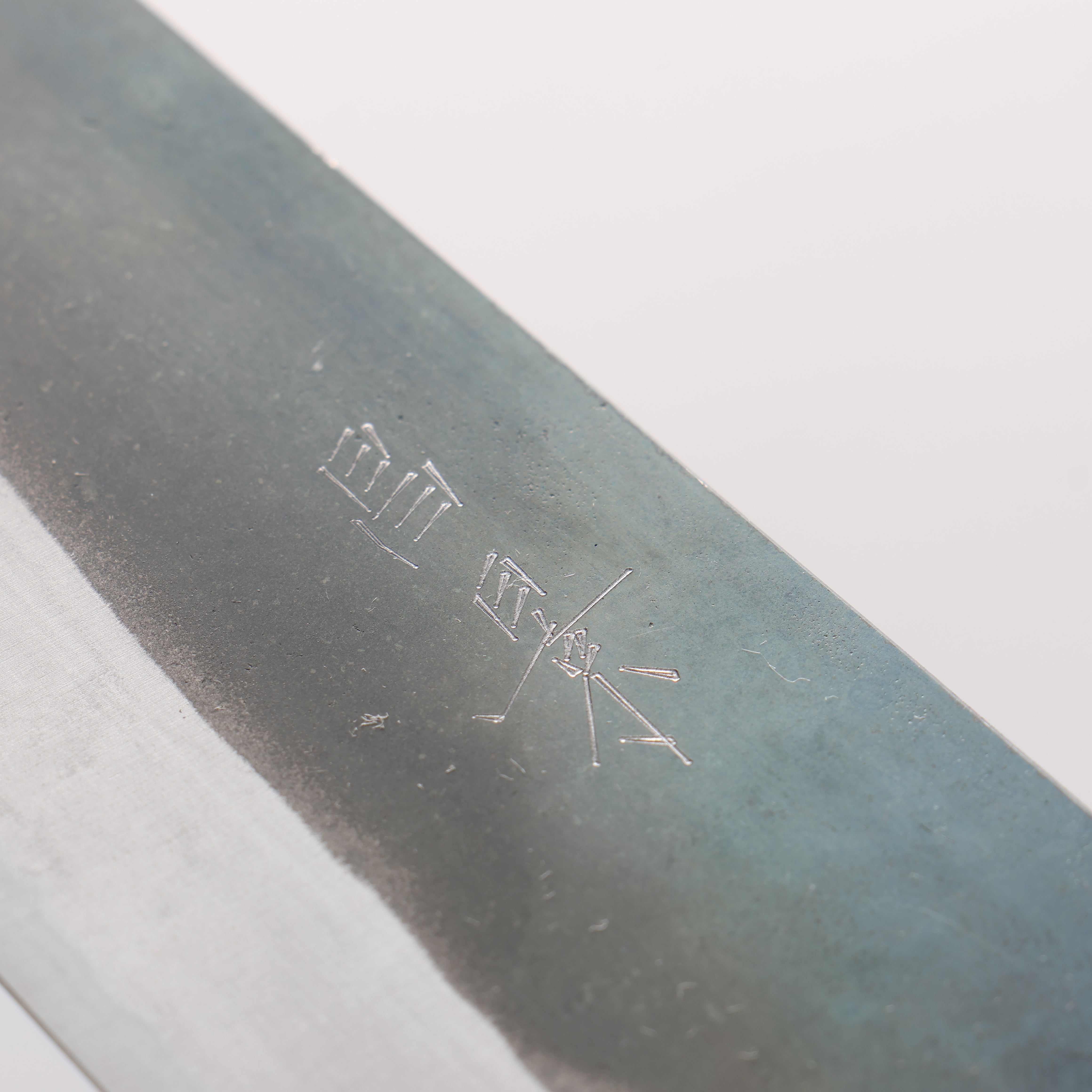 昌景 水 青鋼二號 黑打 三德刀 165mm 美國櫻桃木握把 - 清助刃物