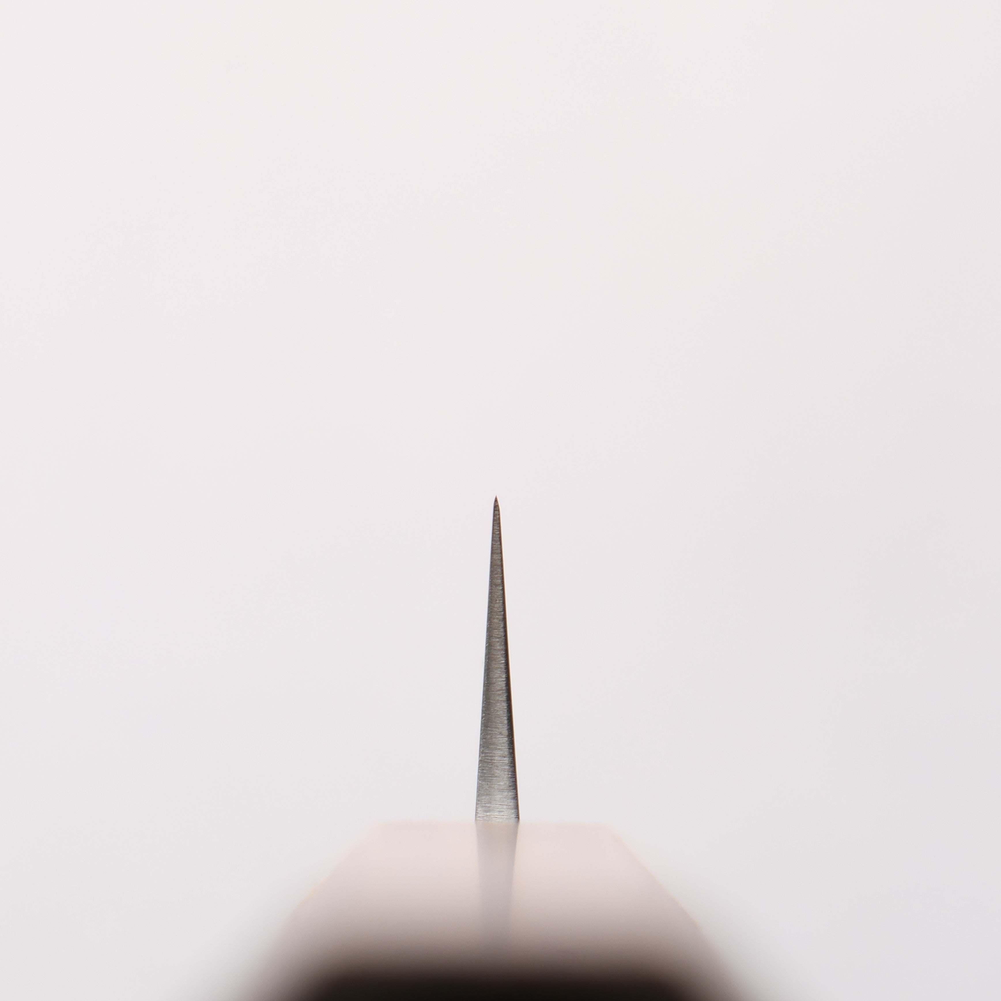 翁流 白鋼一號 鎚目 多用途小刀 135mm 橡木 握把 - 清助刃物
