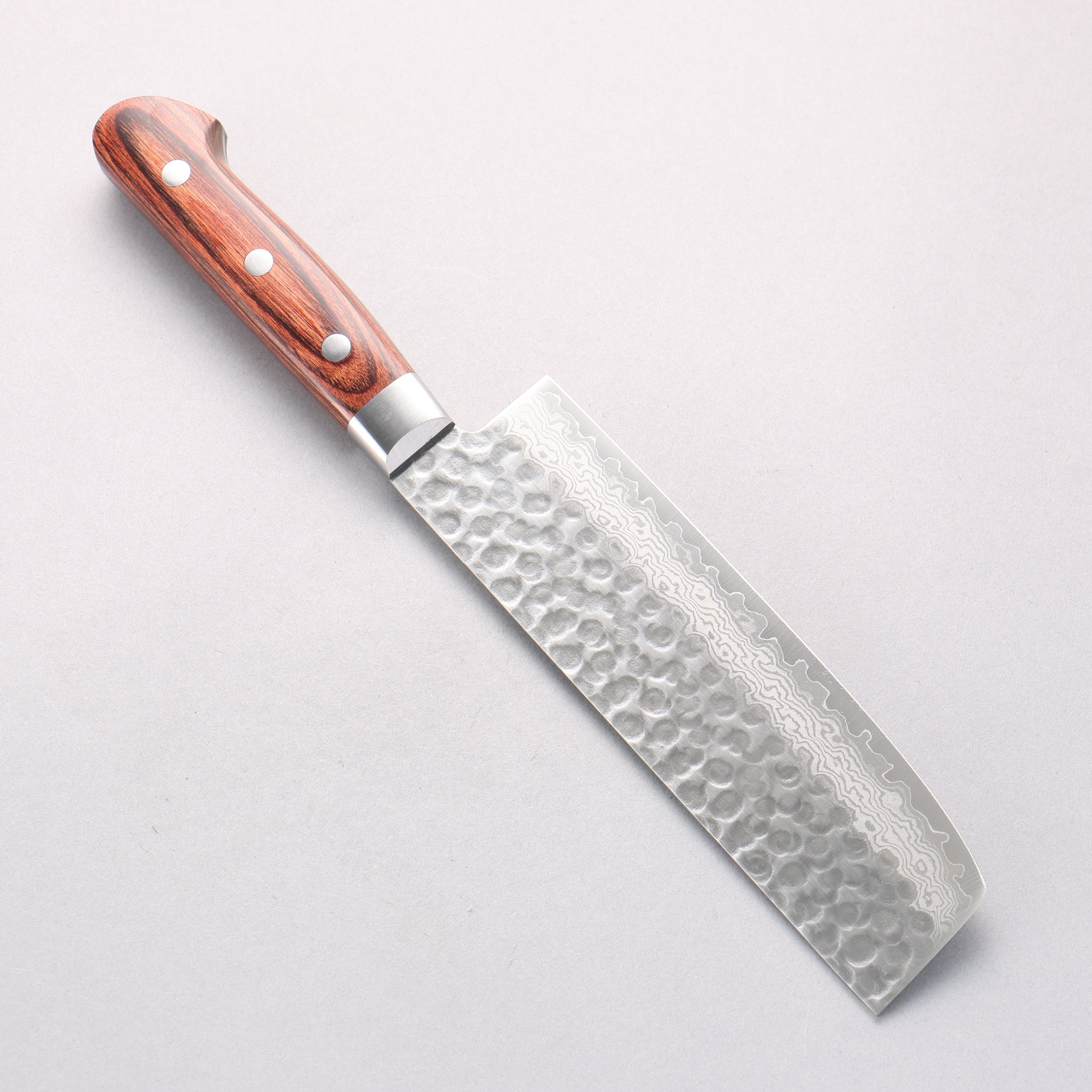 堺 孝行 VG10 17層大馬士革紋 菜切 160mm - 清助刃物