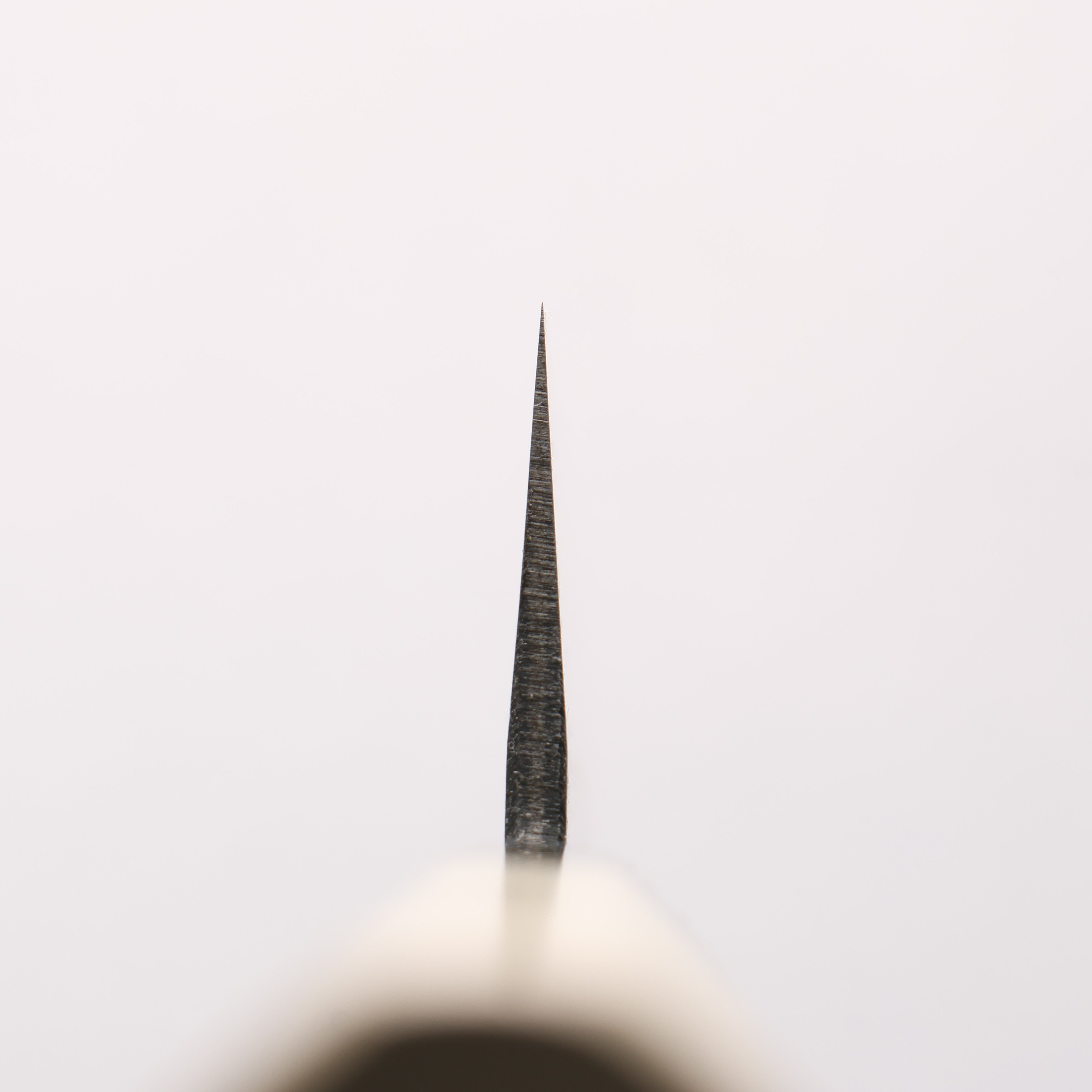 菊月 白鋼二號 黑打 切付三德刀 180mm 木蘭握把 - 清助刃物