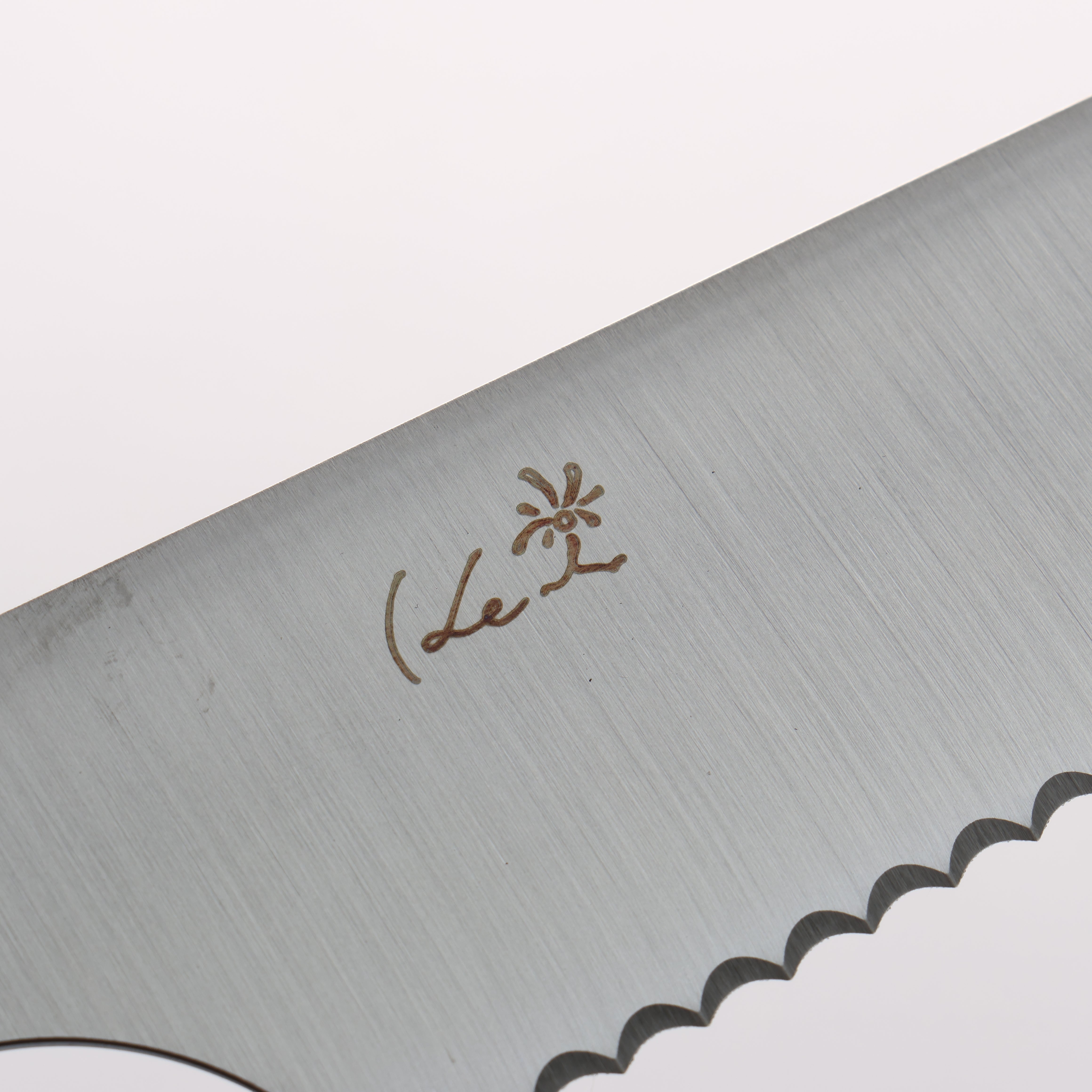 Kei 不鏽鋼 麵包刀 240mm 橄欖樹 握把 - 清助刃物