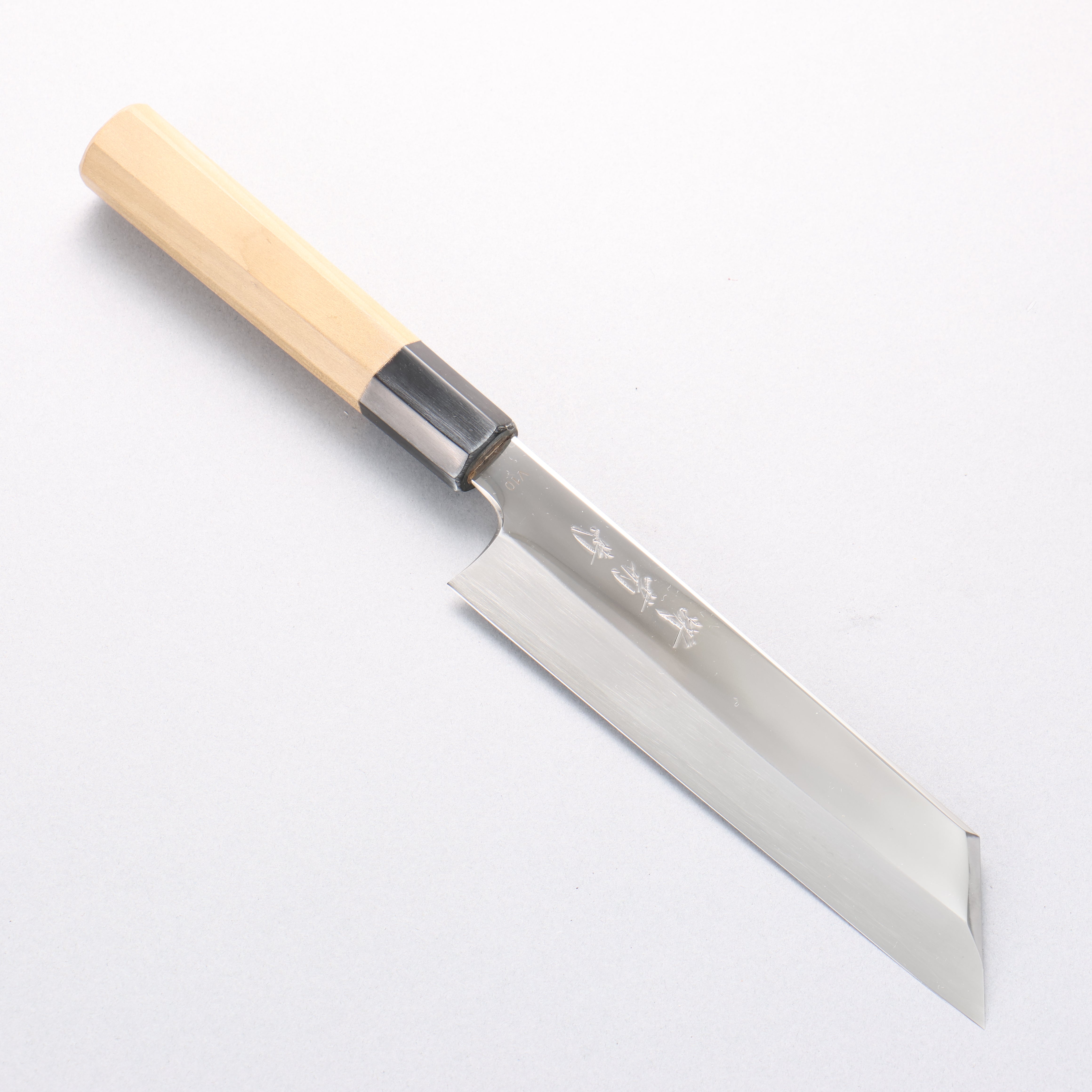 堺 菊守 VG10 鏡面處理 Mukimono 剝物刀 180mm 木蘭握把 - 清助刃物