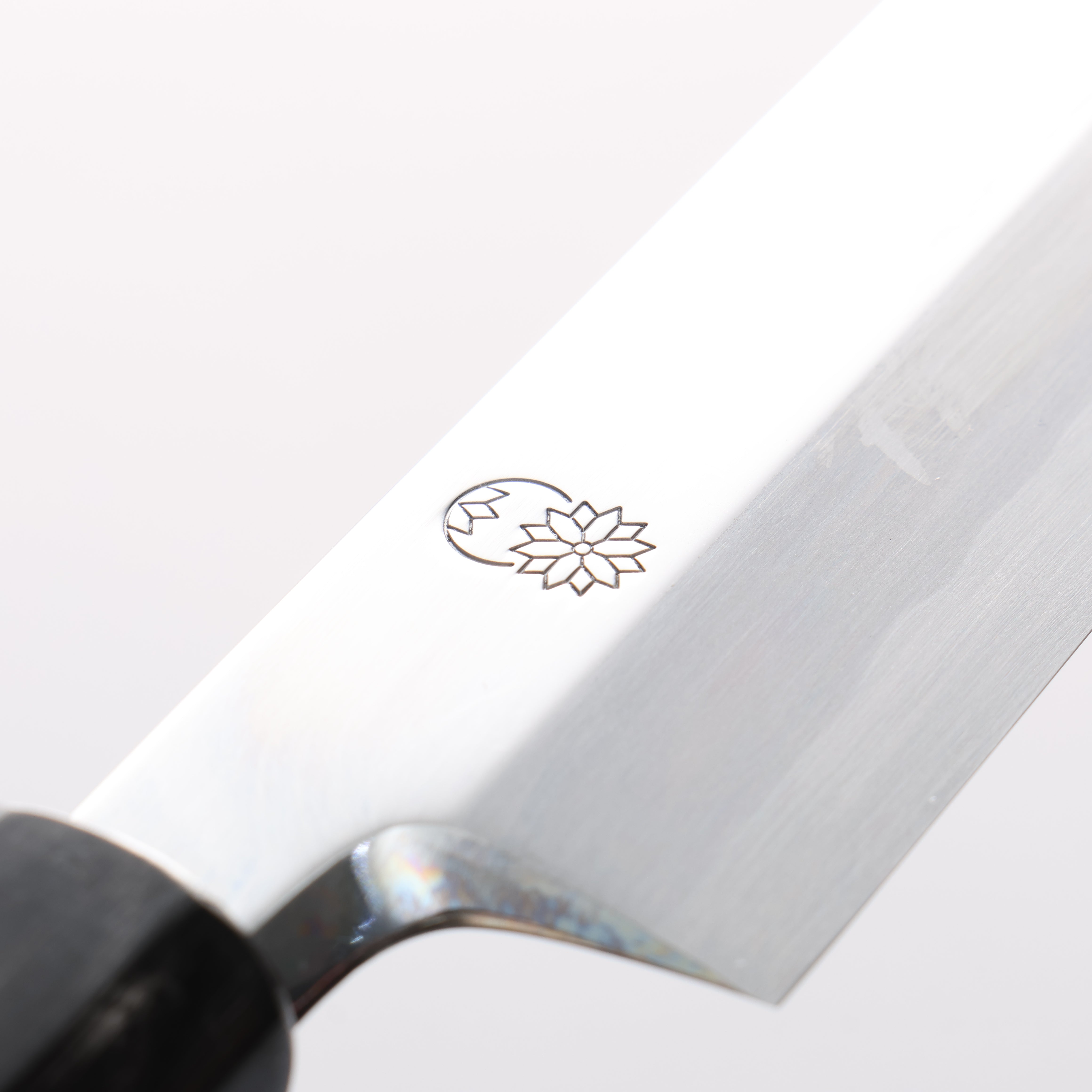 重陽 白鋼 鏡面處理 切付柳刃 270mm 木蘭握把 - 清助刃物