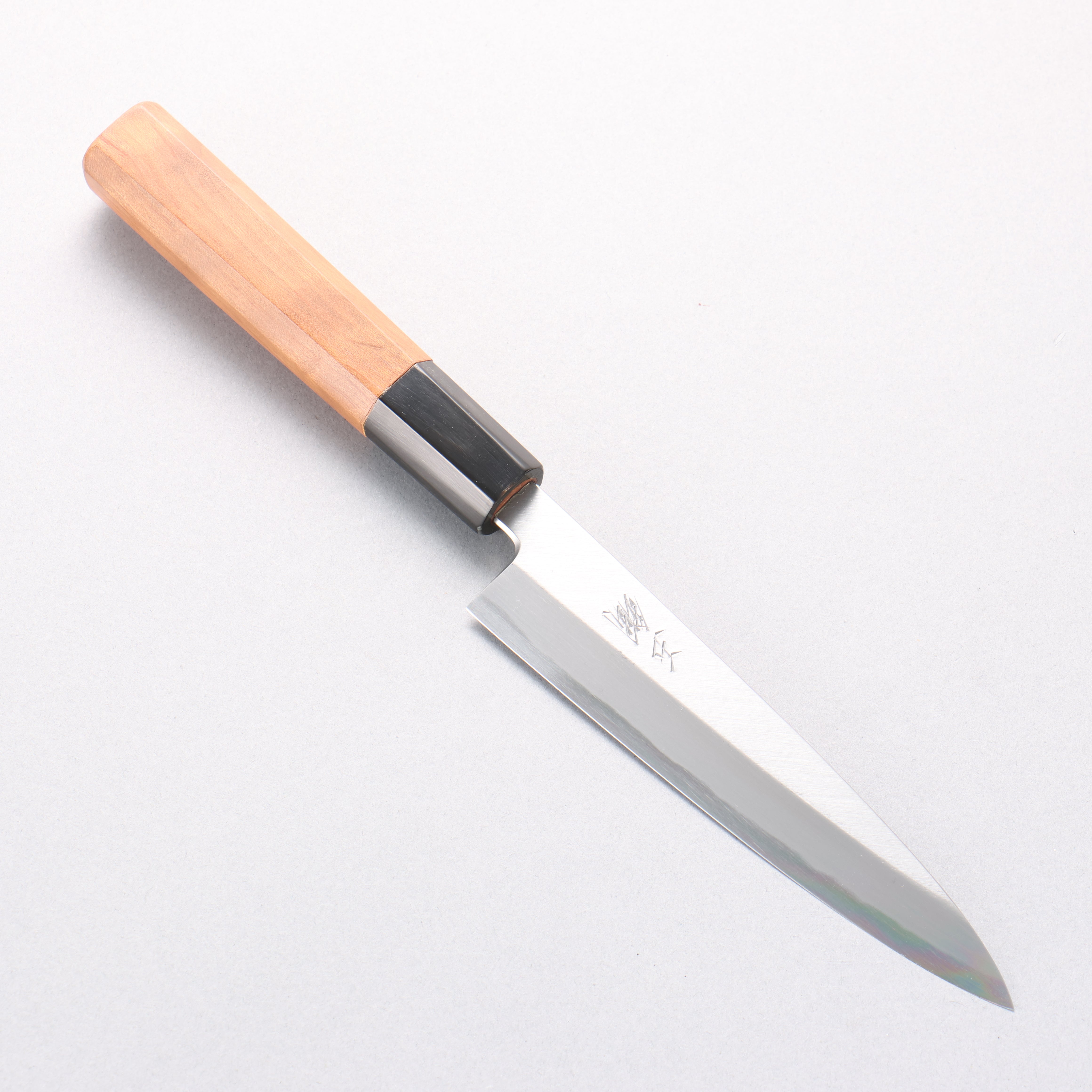 鐵泉 田中作 玉鋼 多用途小刀 145mm 山櫻 握把 - 清助刃物