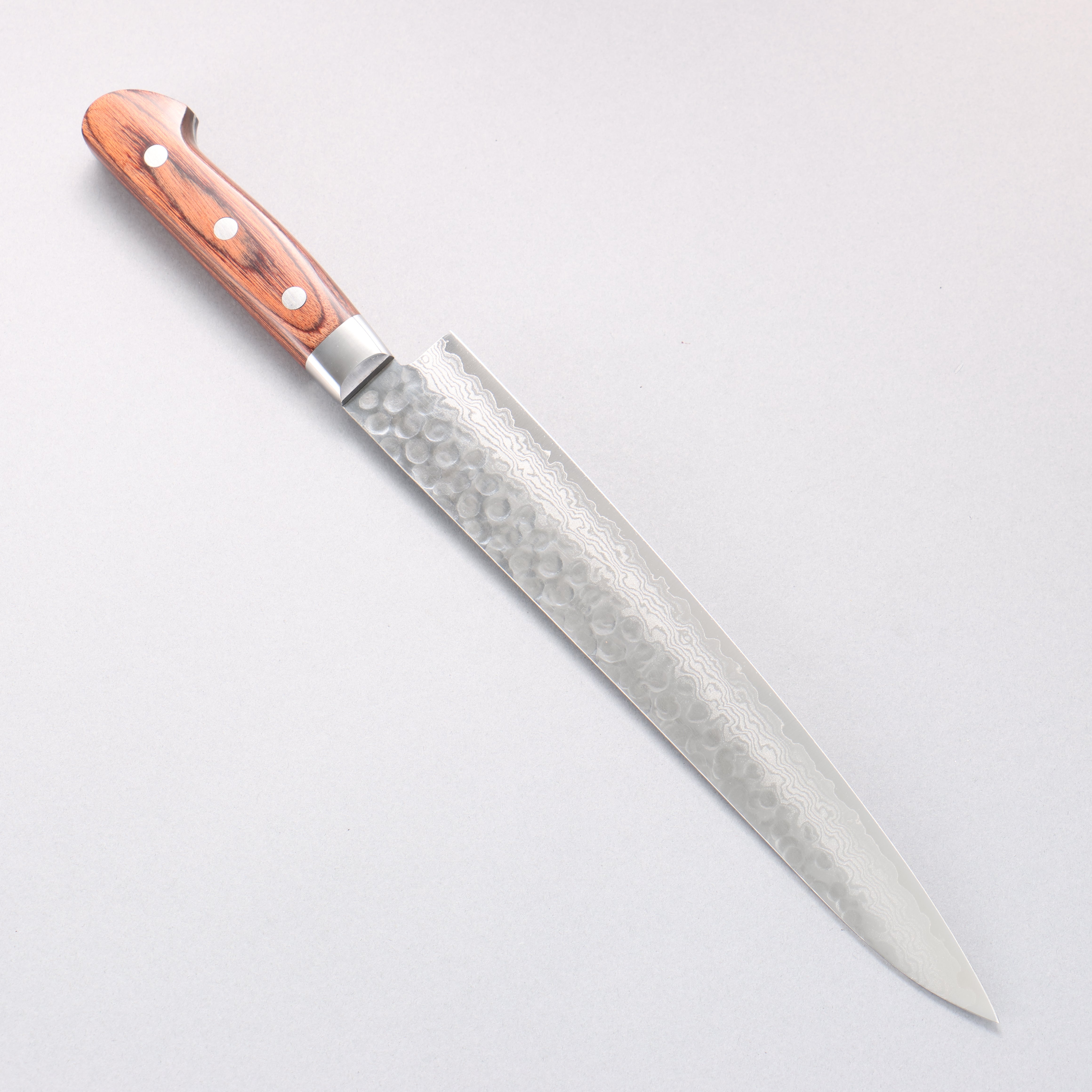 堺 孝行 VG10 17層大馬士革紋 筋引 240mm - 清助刃物