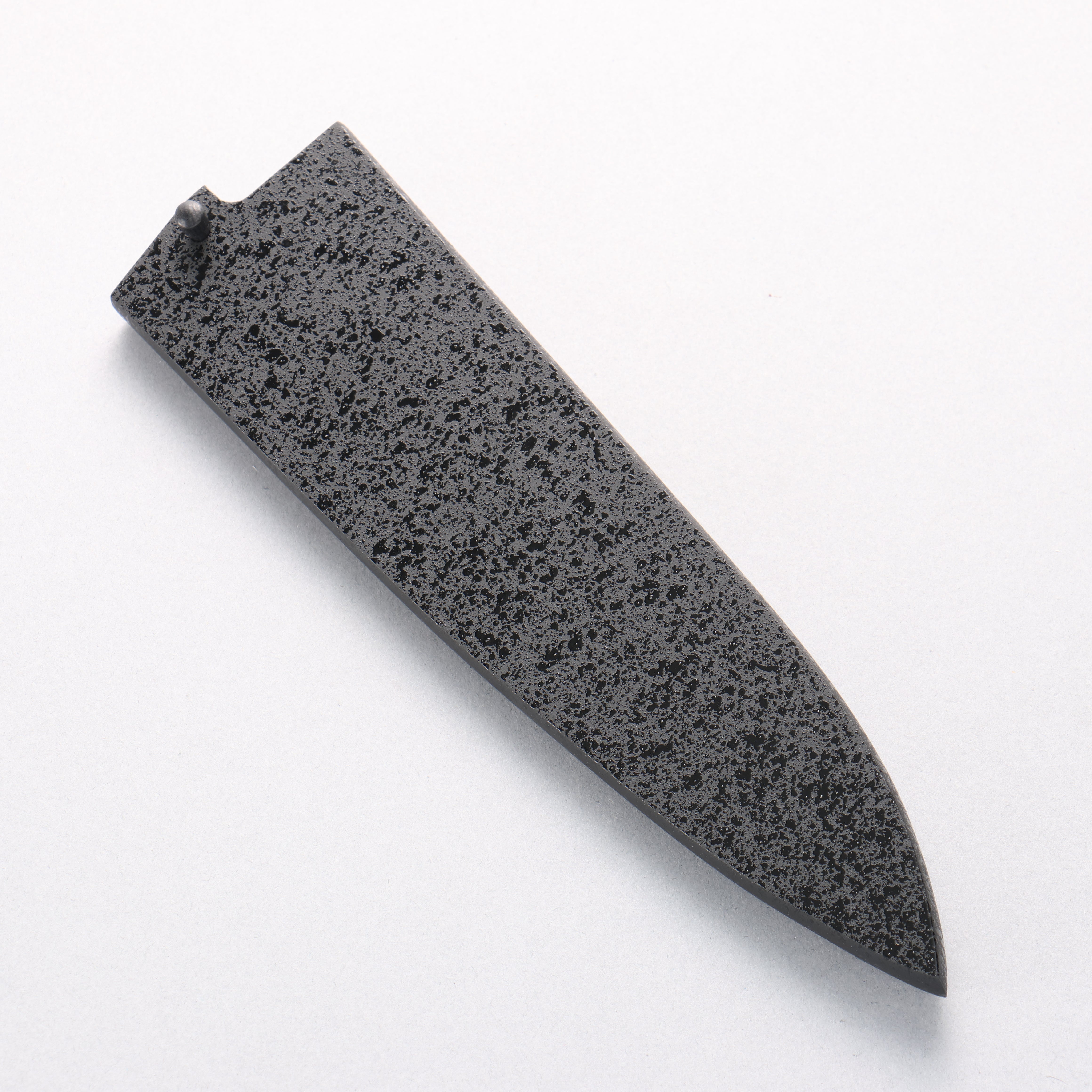 黑石目圖樣 木蘭 鞘 牛刀用 附合成木安全栓 180mm Houei - 清助刃物