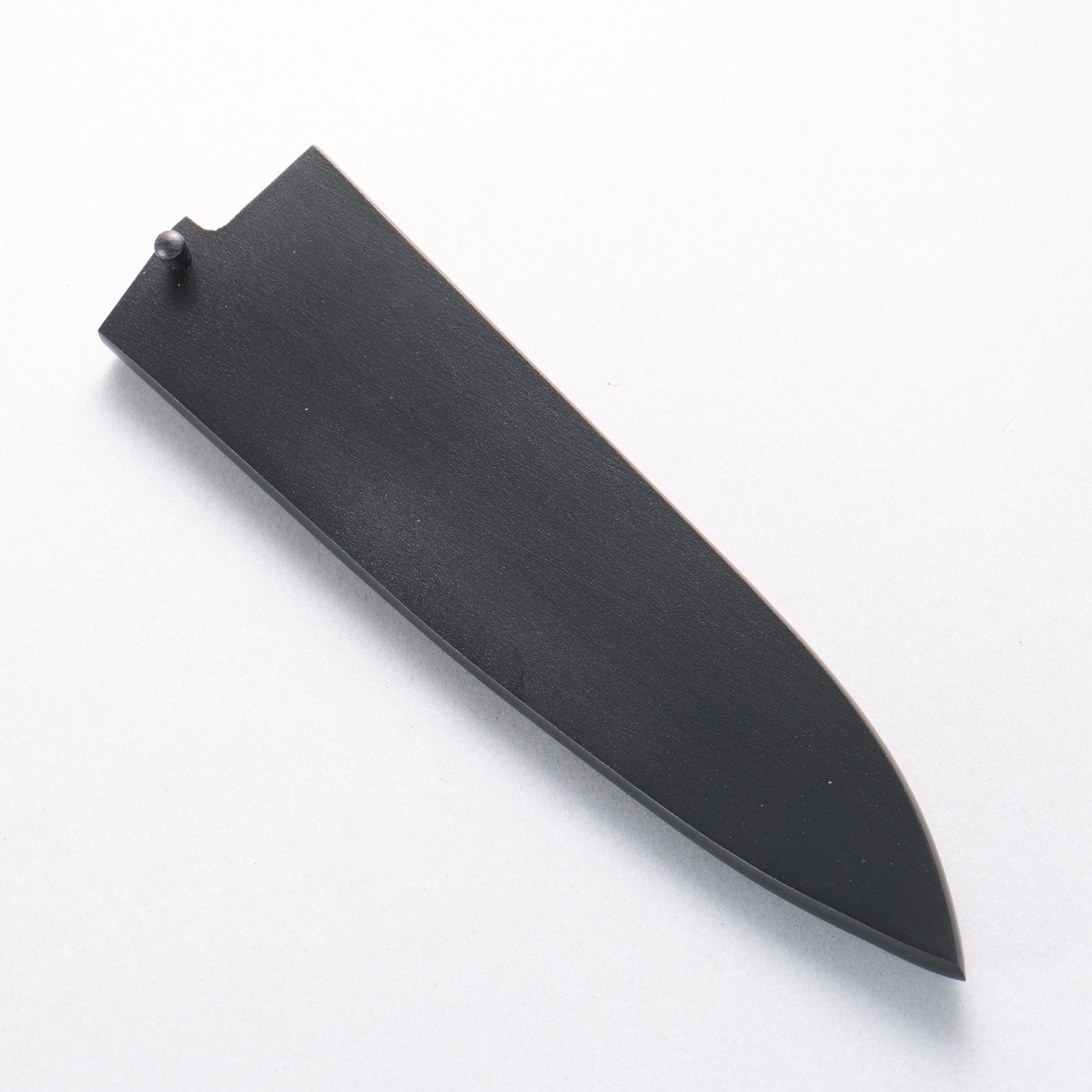 黑 木蘭 鞘 牛刀用 附合成木安全栓 180mm - 清助刃物