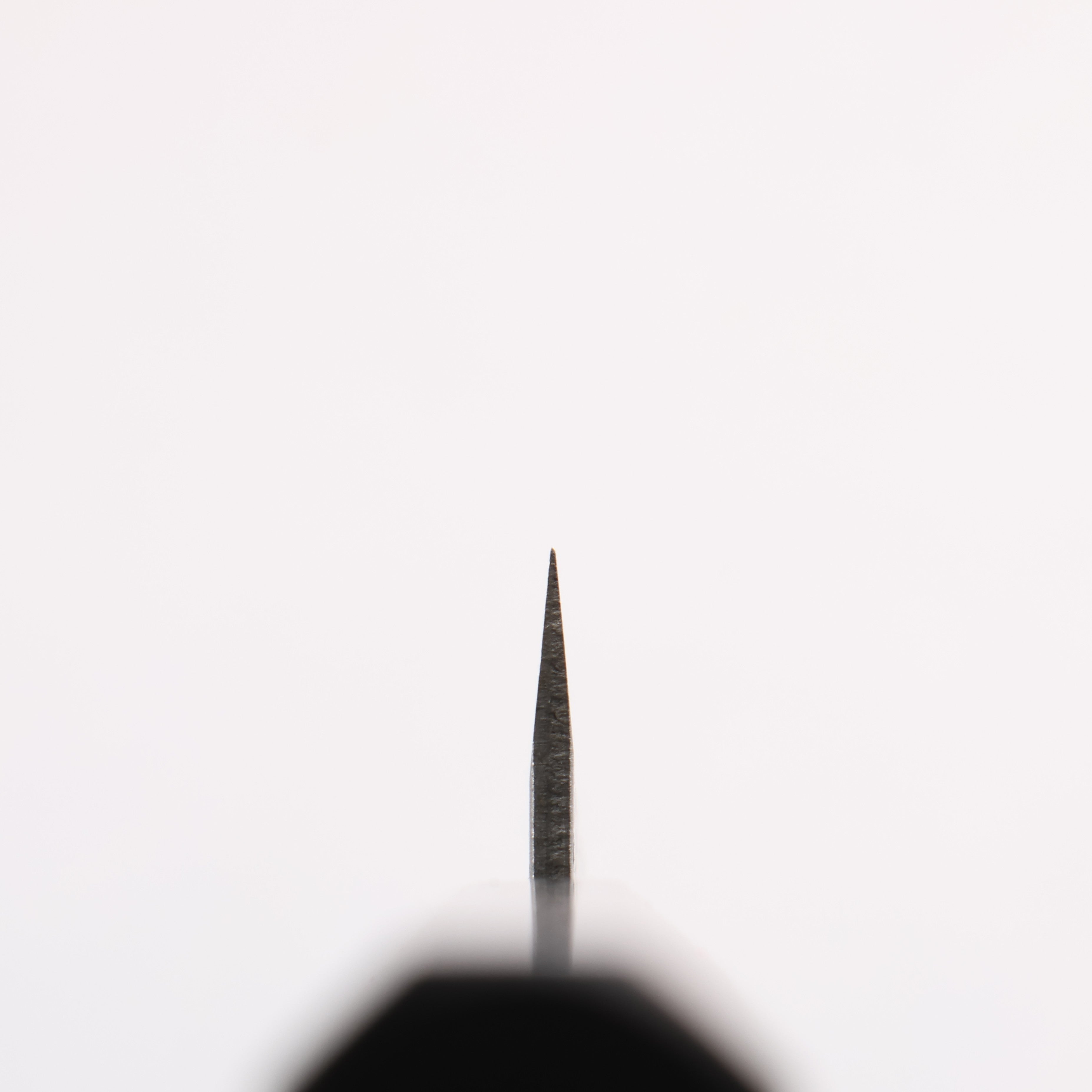 清助 銀三鋼 鎚目 (丸) 多用途小刀 120mm 紫檀木（口輪：黑合成木） 握把 - 清助刃物