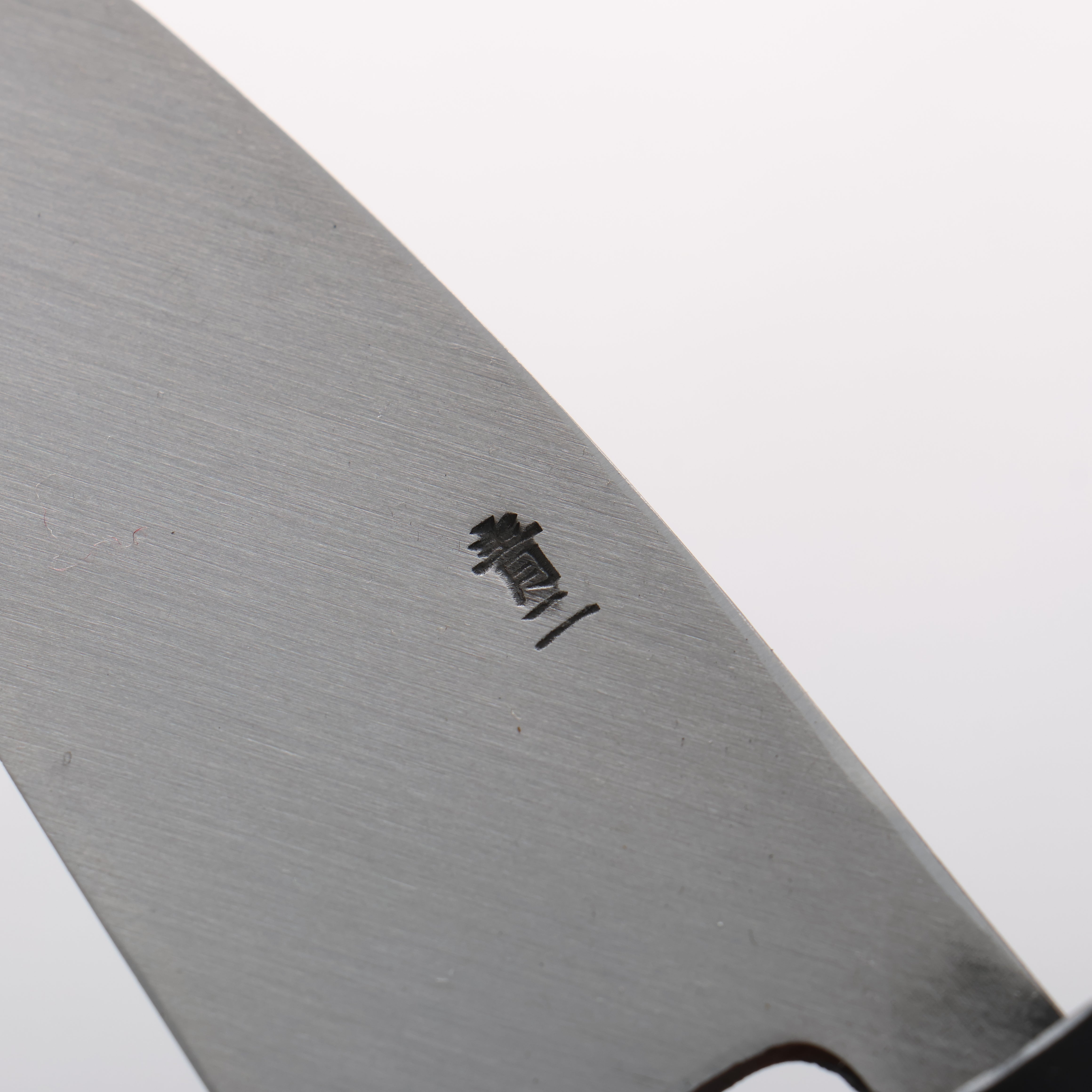清助 青鋼二號 黑打 竹筴魚刀 120mm 核桃木 握把 - 清助刃物