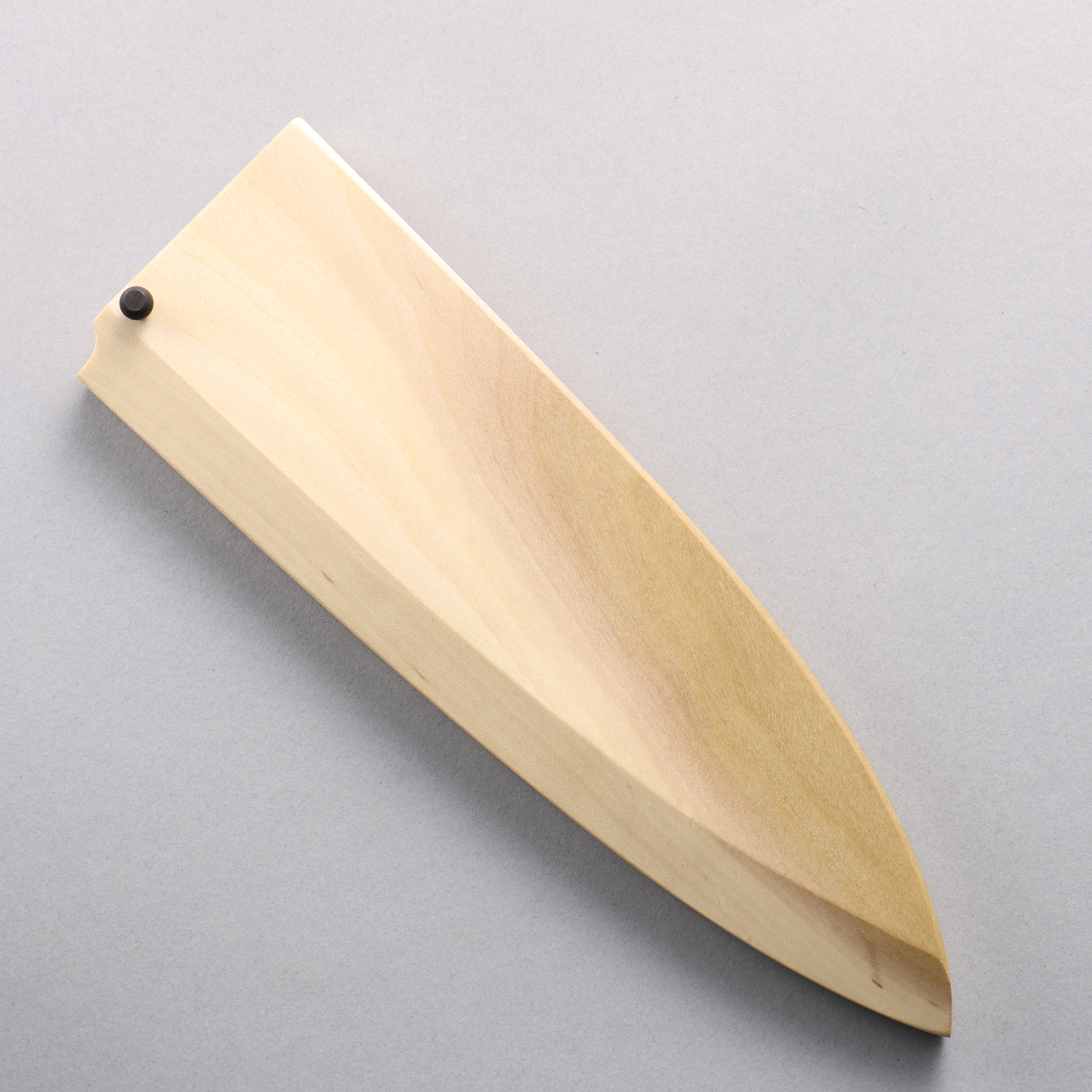 木蘭鞘 210mm 出刃用 附合成木安全栓 - 清助刃物