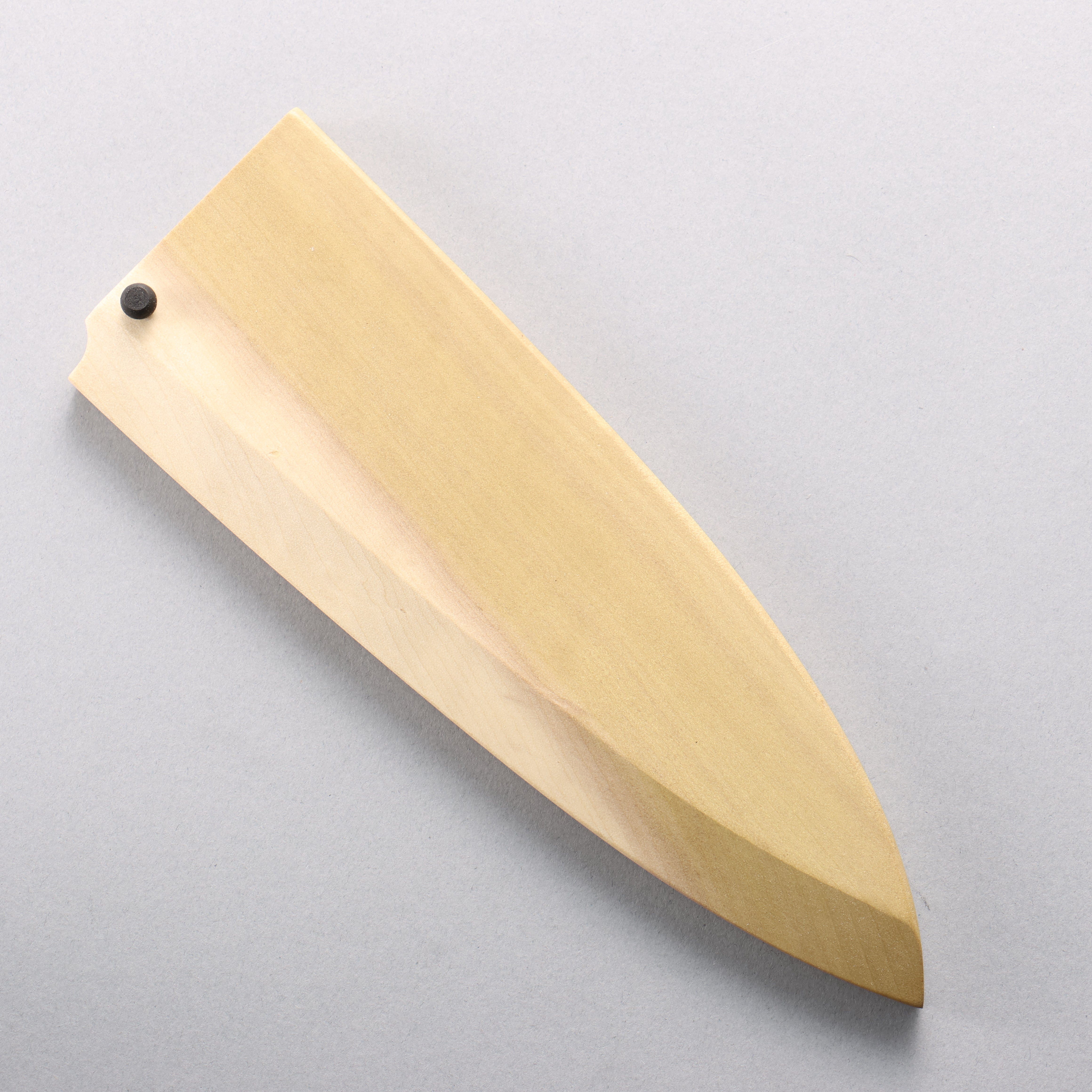 木蘭鞘 180mm 出刃用 附合成木安全栓 - 清助刃物