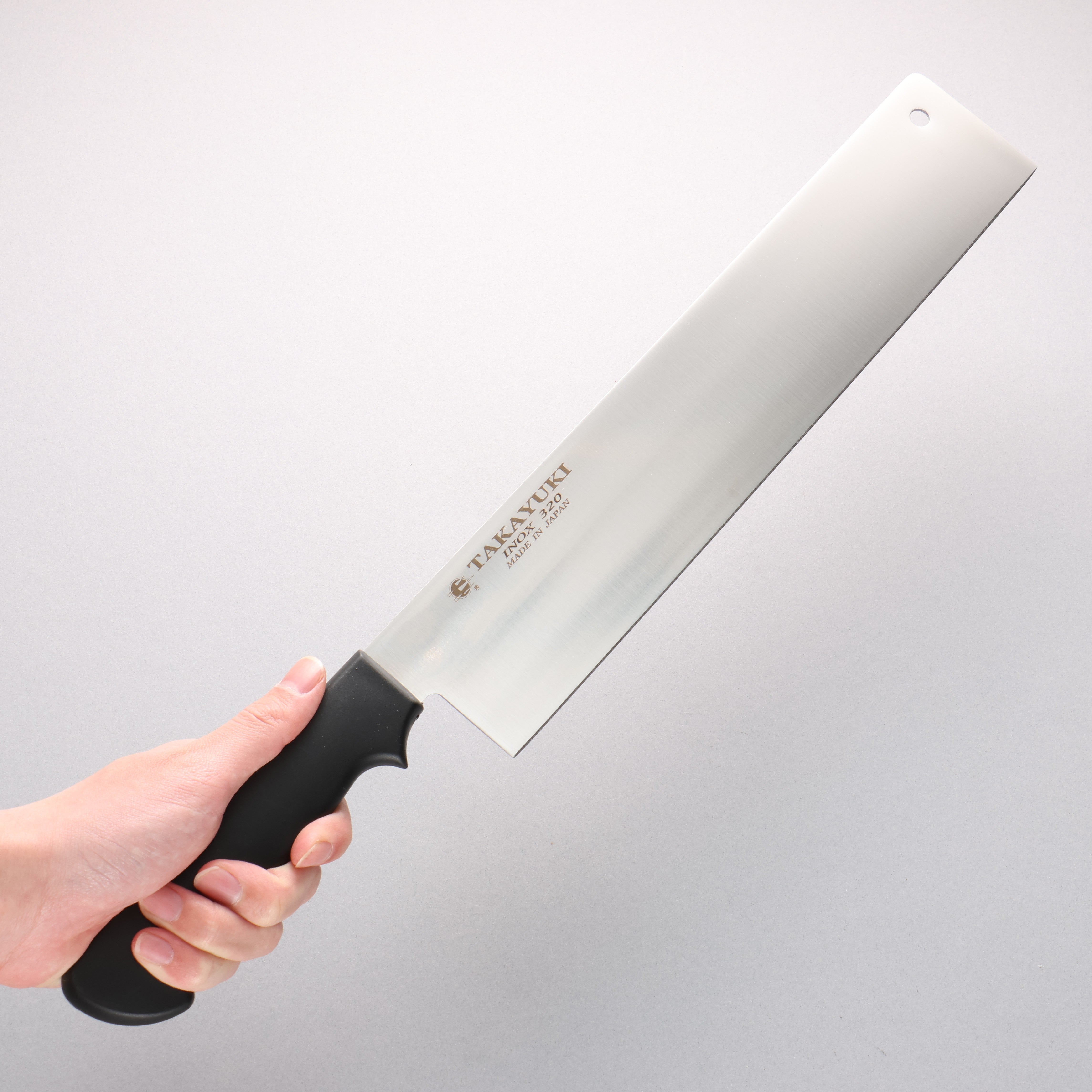 堺 孝行 INOX 不鏽鋼 萬能菜刀 320mm 塑膠握把 - 清助刃物