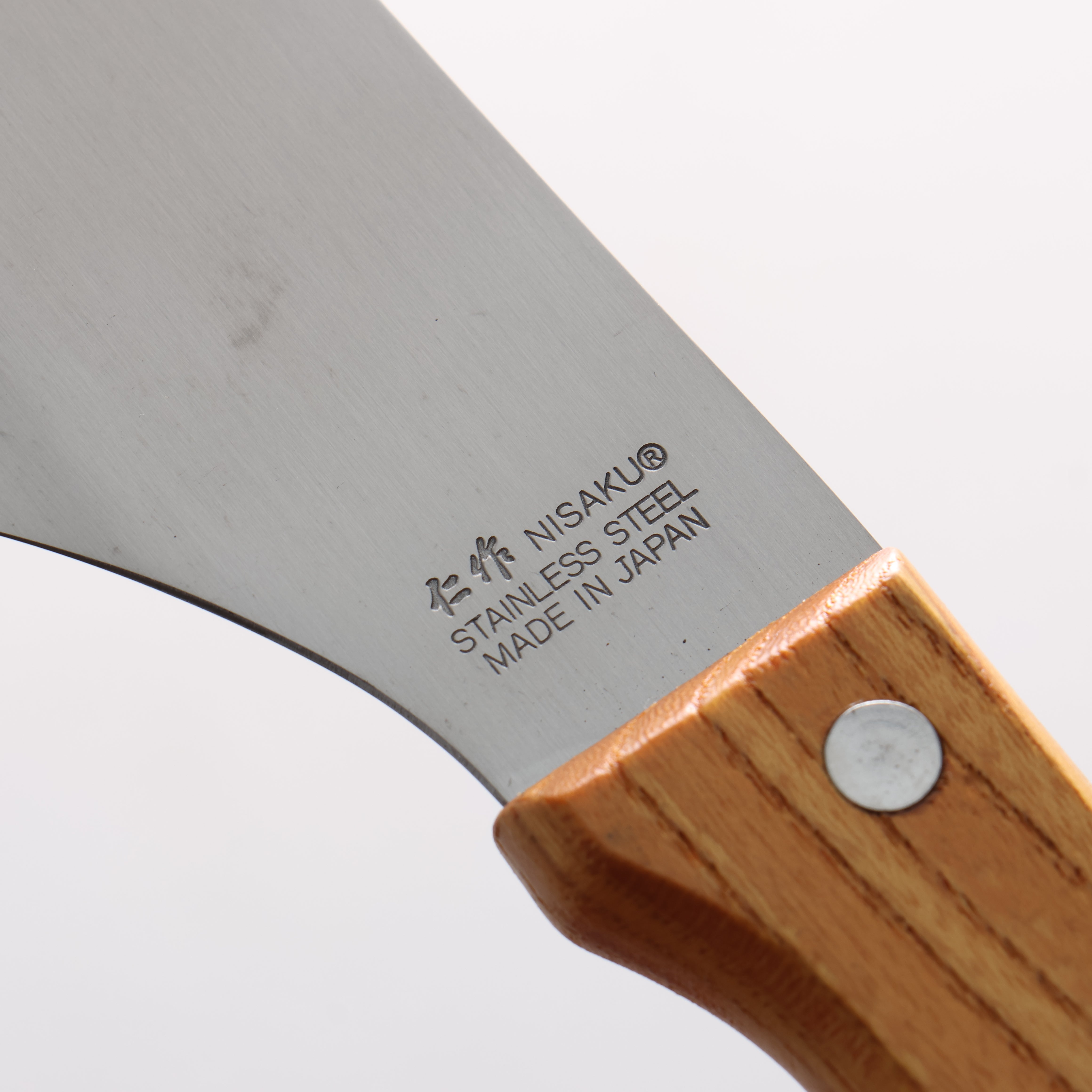 仁作 不鏽鋼 鋸齒麵包刀 360mm 天然木 握把 - 清助刃物
