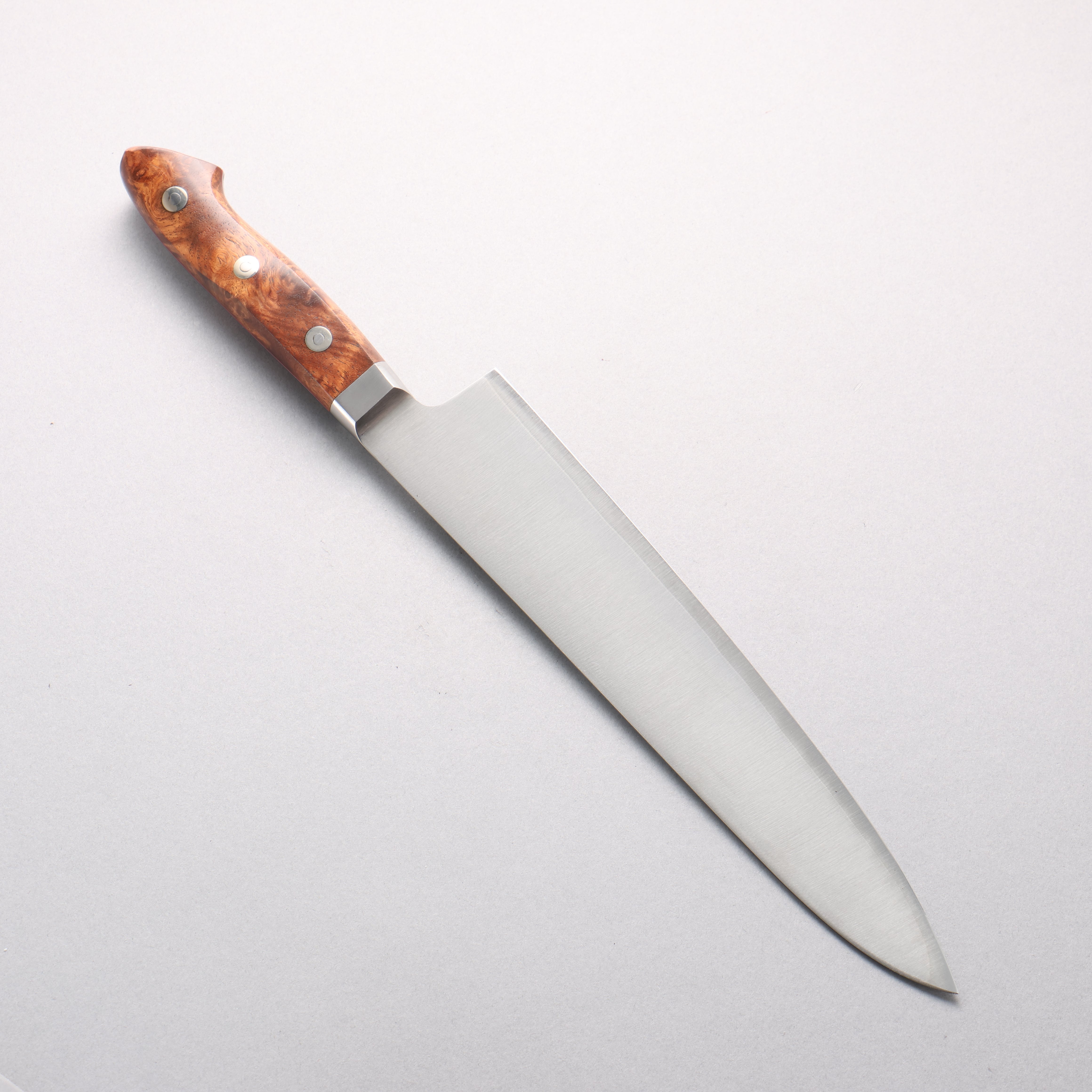 佳人 SG2 筋引 240mm 花梨木瘤 握把 - 清助刃物