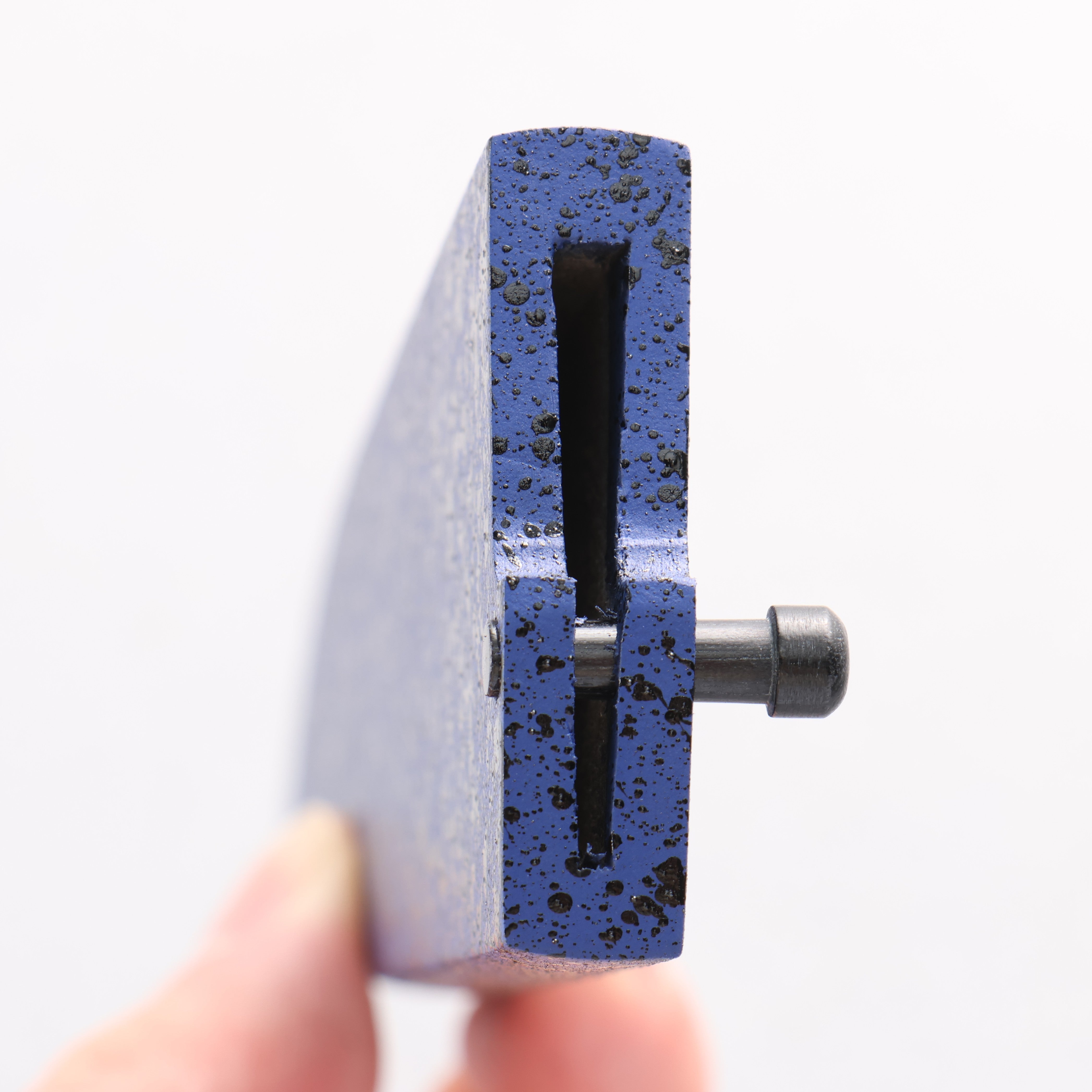 青合成木 鞘 120mm 多用途小刀用 附合成木安全栓 Kaneko - 清助刃物
