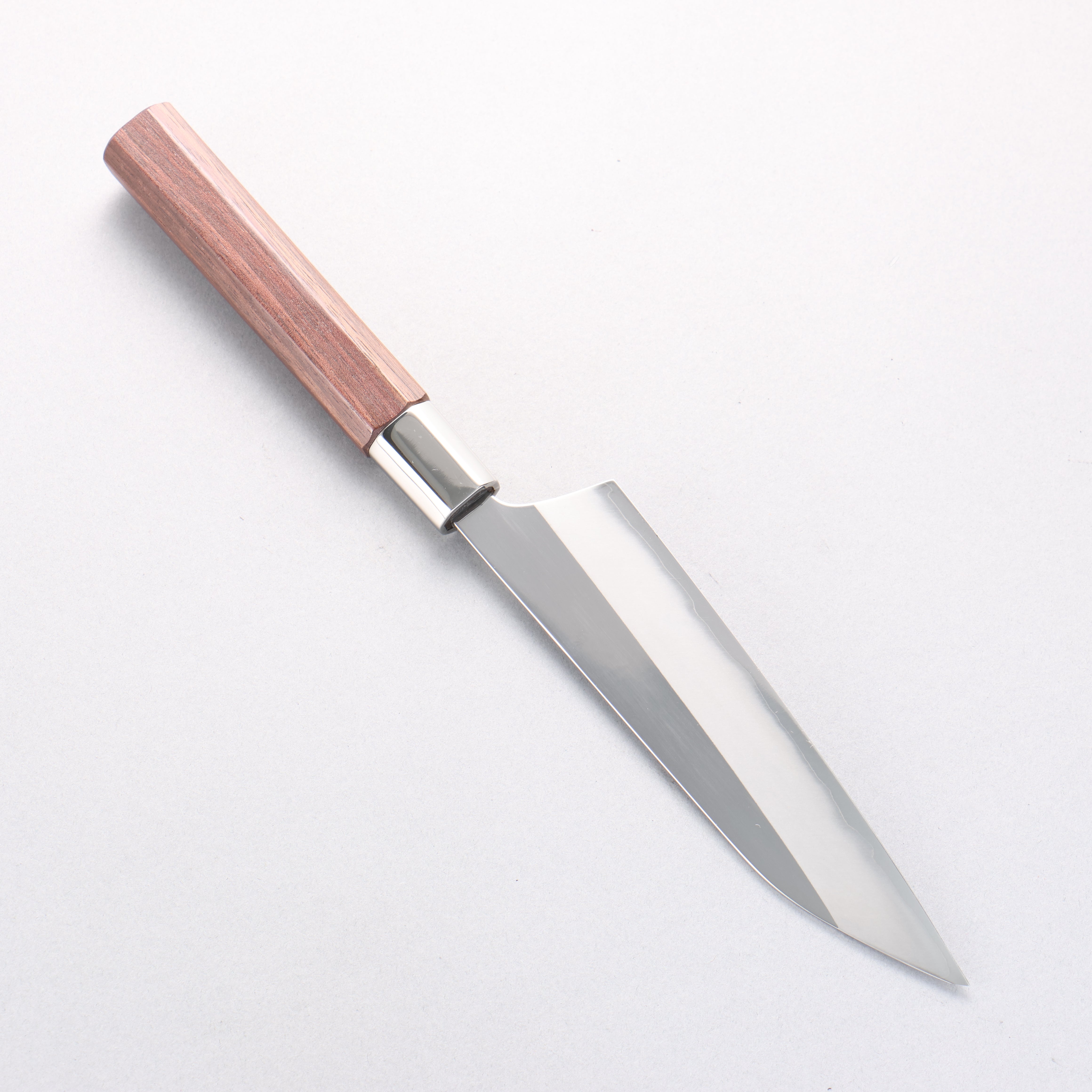 黑鳥 銀三鋼 打磨處理 多用途小刀 150mm 核桃木 握把 Hama-chidori - 清助刃物