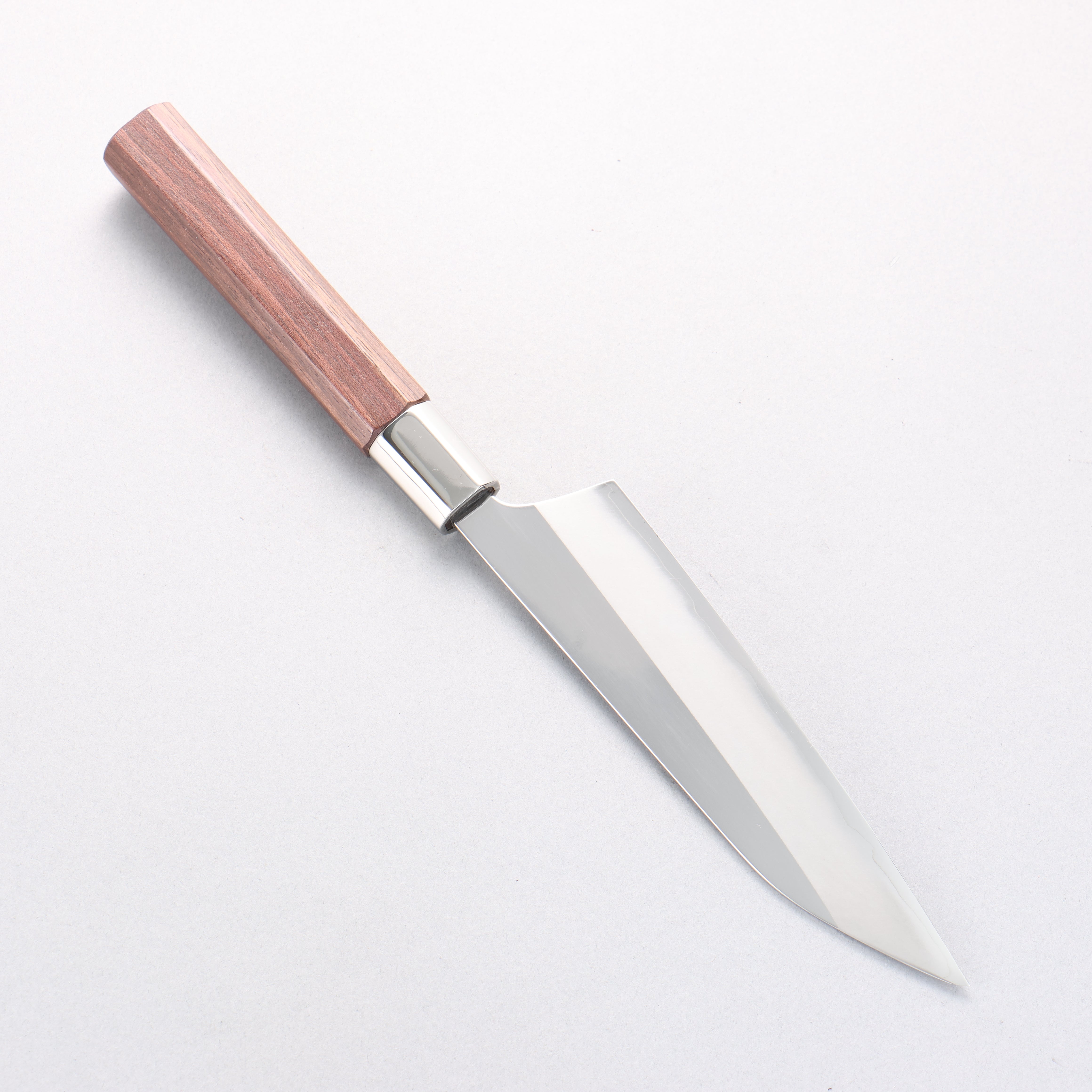 黑鳥 銀三鋼 打磨處理 多用途小刀 150mm 核桃木 握把 Hama-chidori - 清助刃物