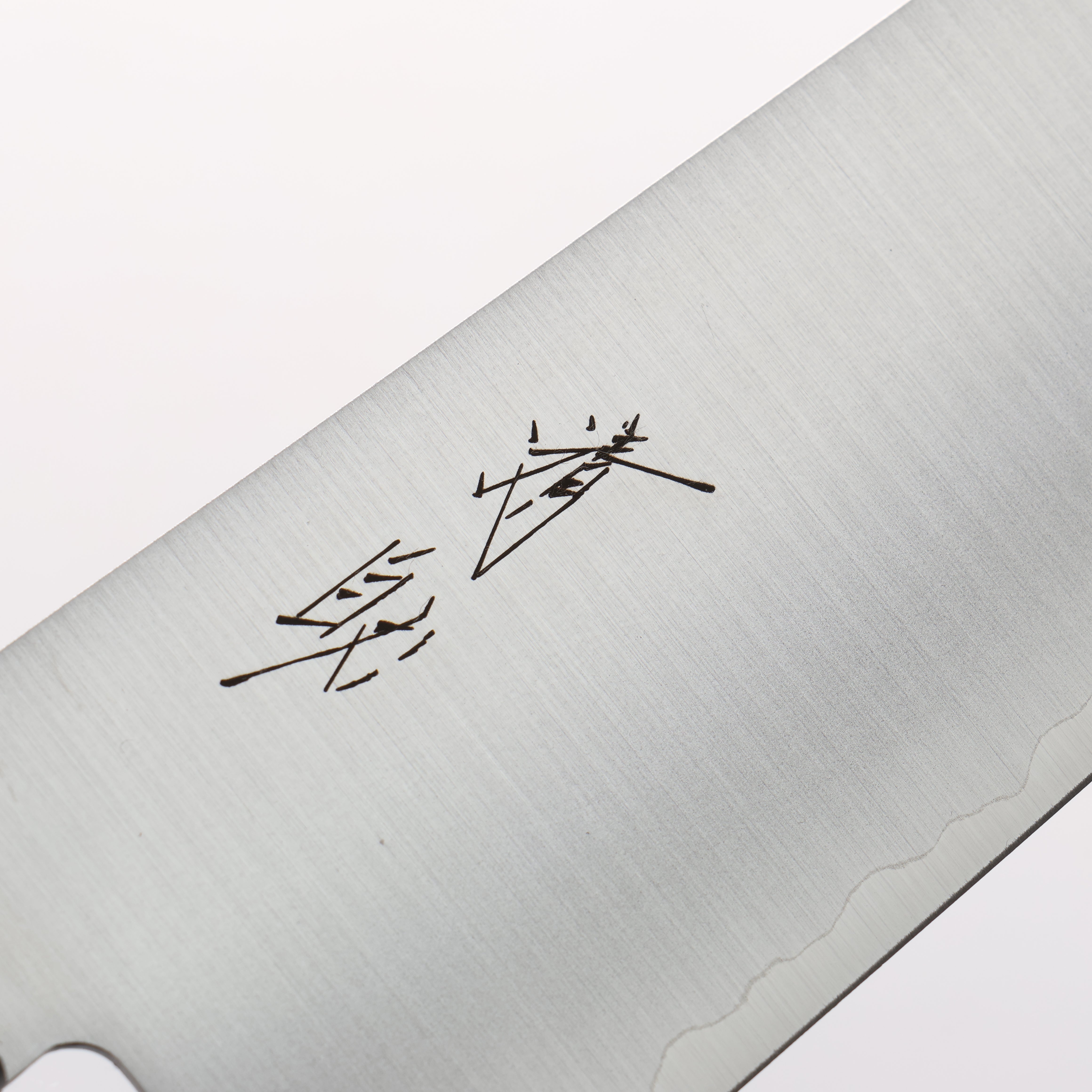 清助 VG1 拋光（橫向髮絲紋） 三德刀 165mm 桃花心木 握把 - 清助刃物
