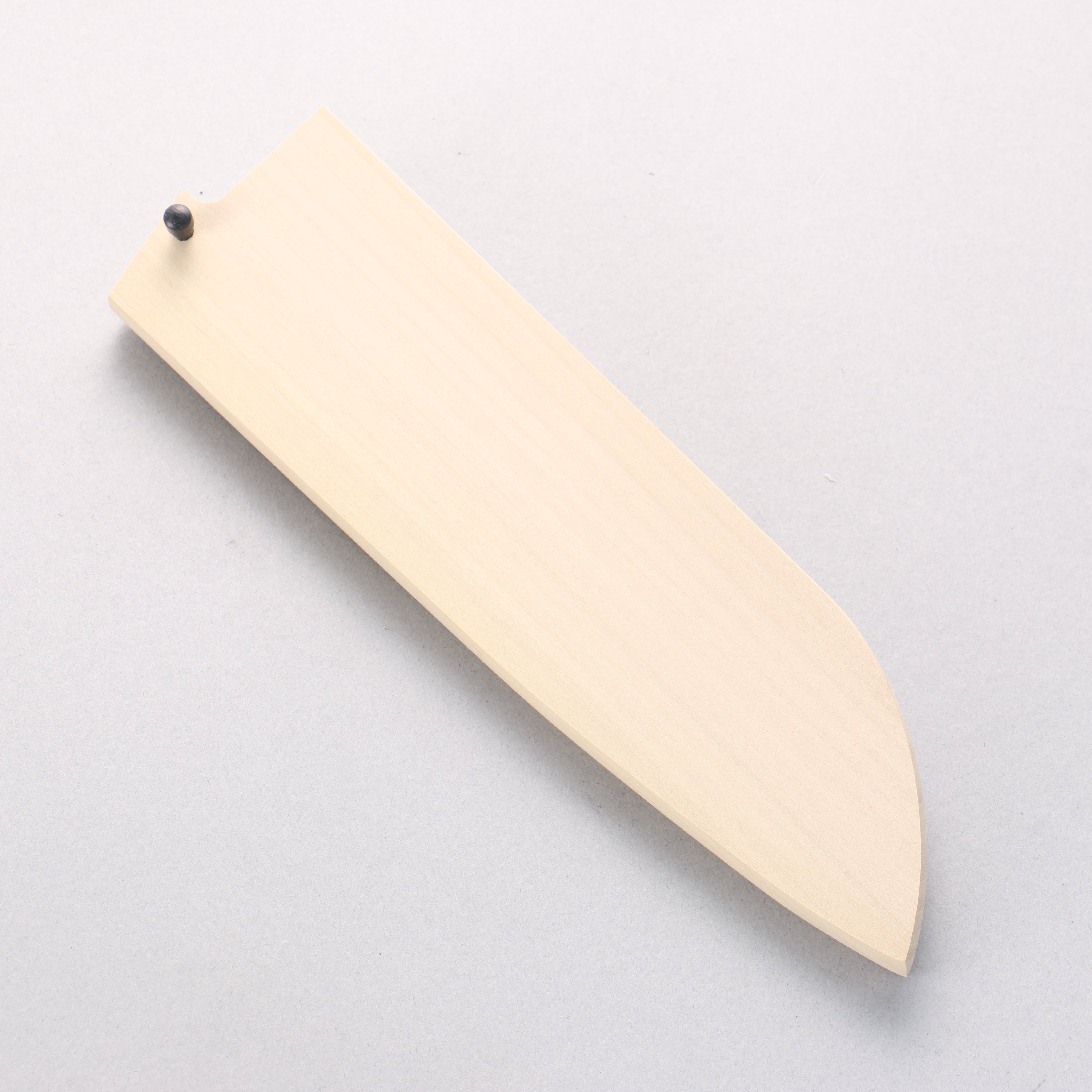 木蘭 鞘 三德刀用 附合成木安全栓 180mm - 清助刃物