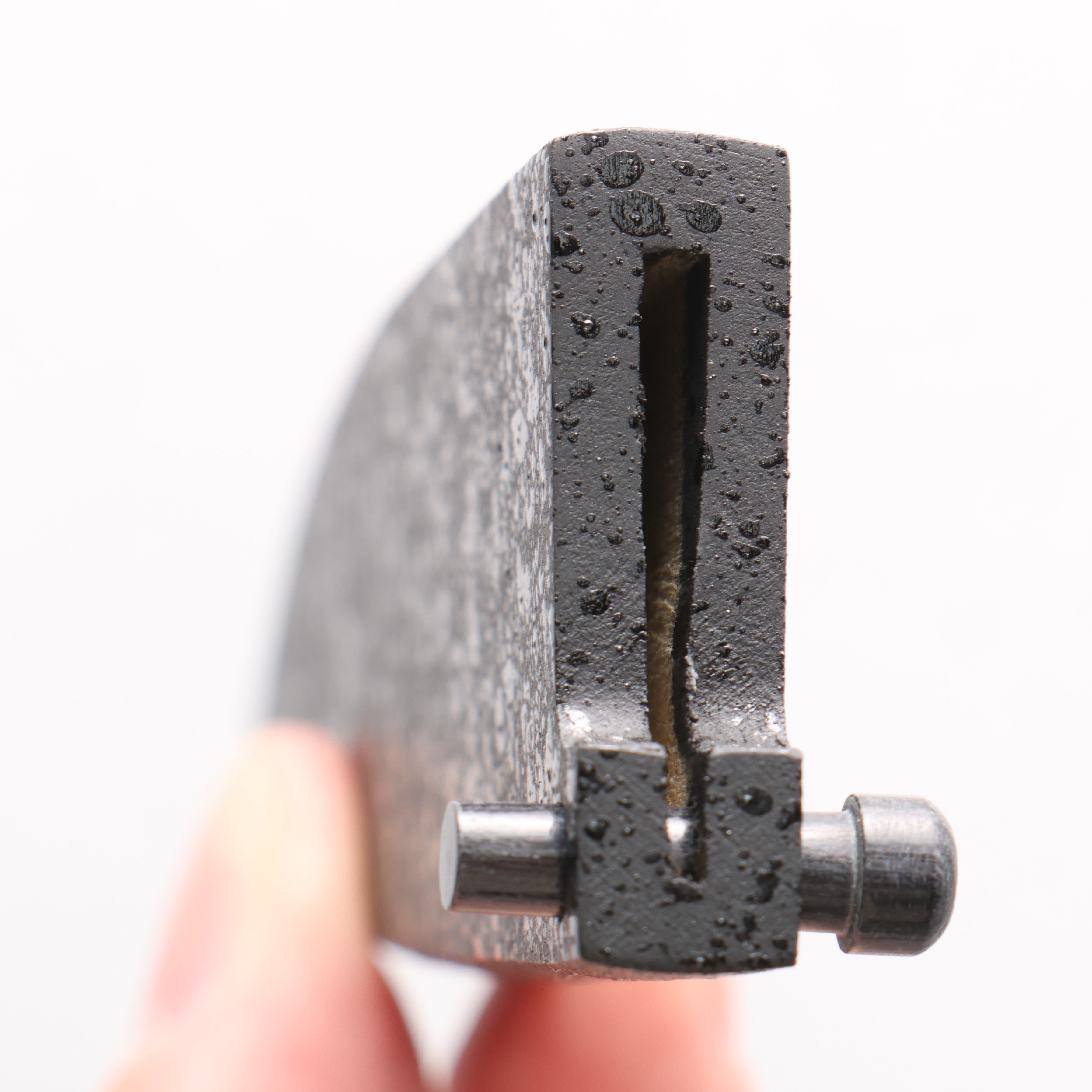 黑石目圖樣 木蘭 鞘 80mm 多用途小刀用 附合成木安全栓 Kaneko - 清助刃物