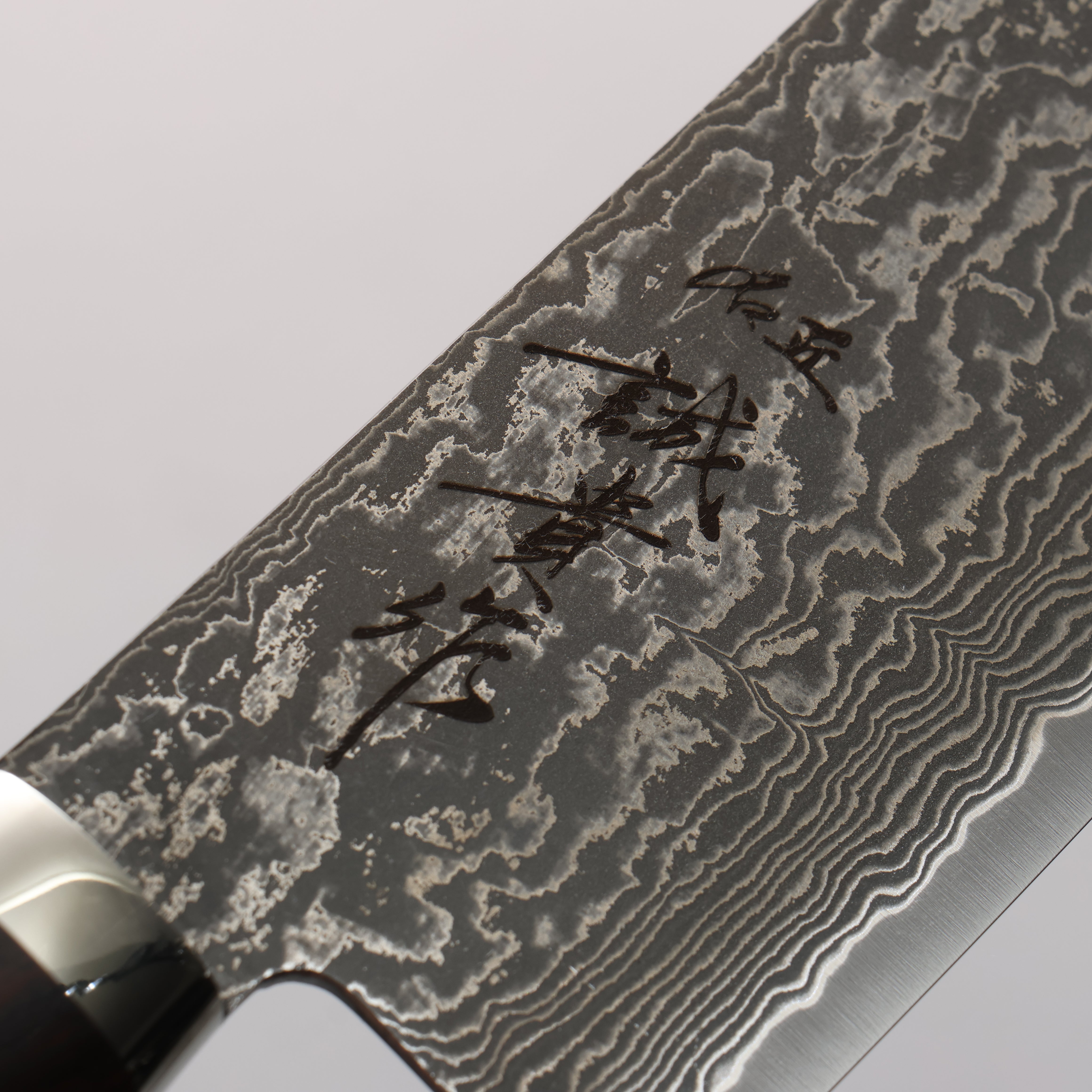 田中 誠貴 天照 SG2 大馬士革紋 菜切 165mm 鐵木 握把 - 清助刃物