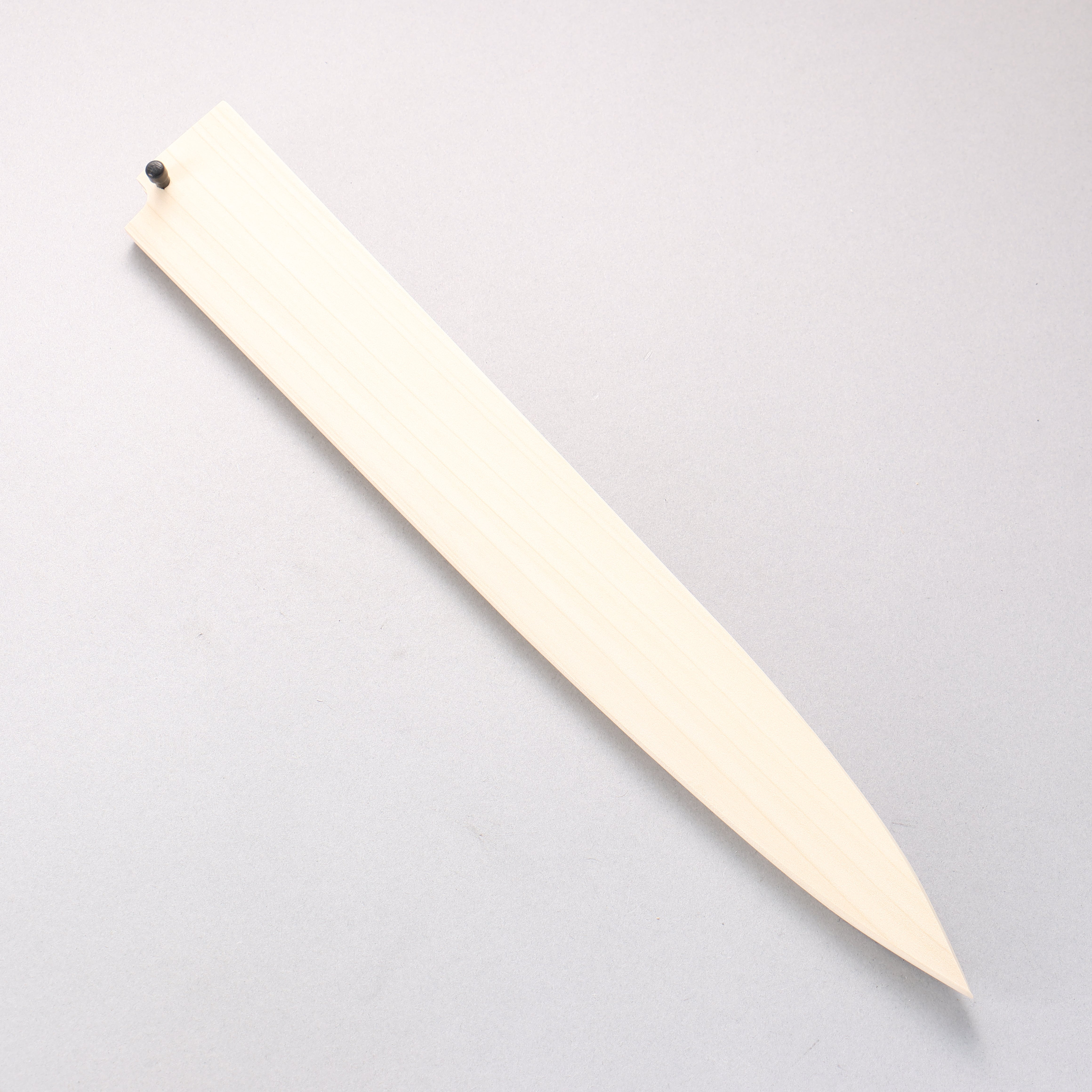 木蘭 鞘 柳刃用 附合成木安全栓 300mm - 清助刃物
