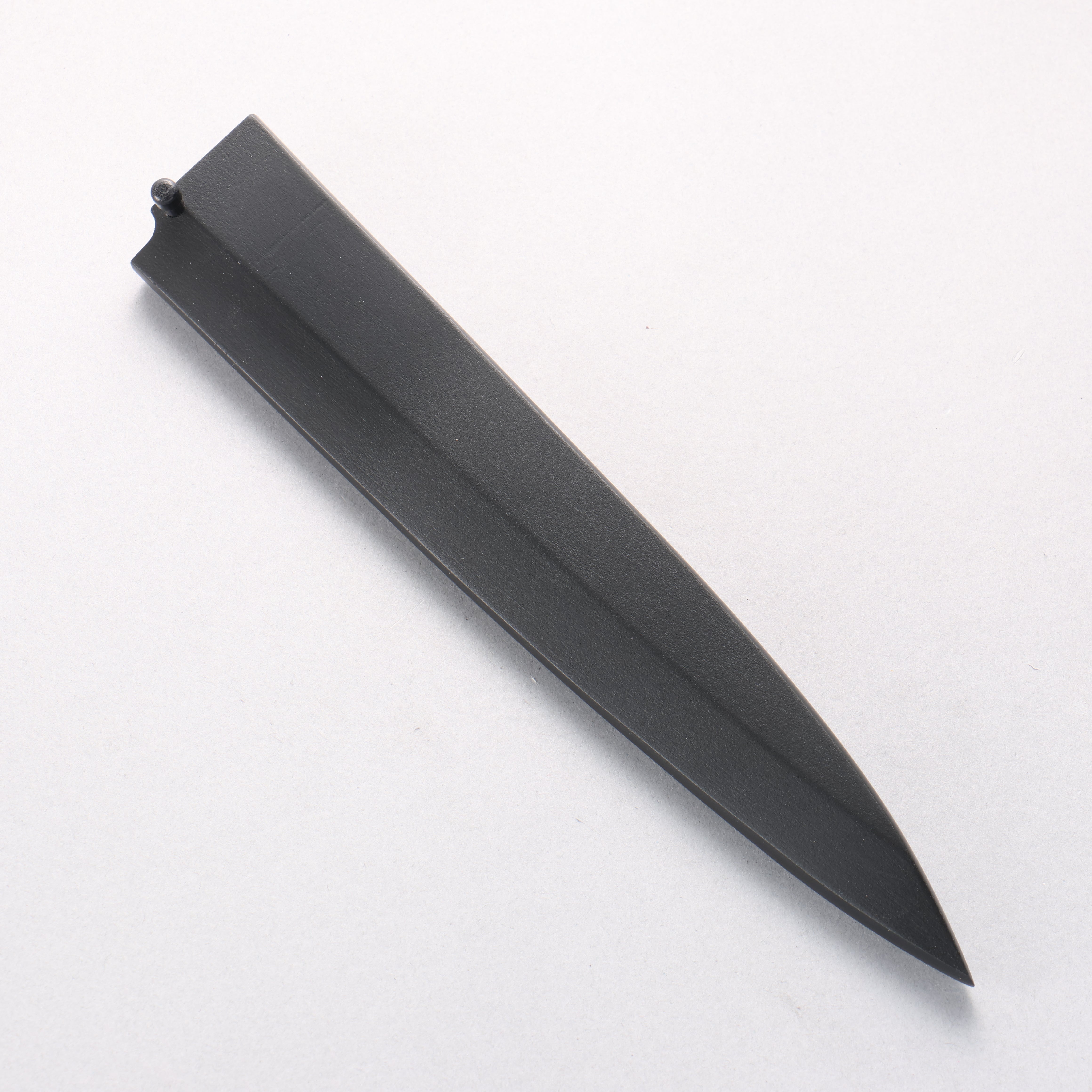 黑 木蘭 鞘 柳刃用 附合成木安全栓 210mm Kaneko - 清助刃物